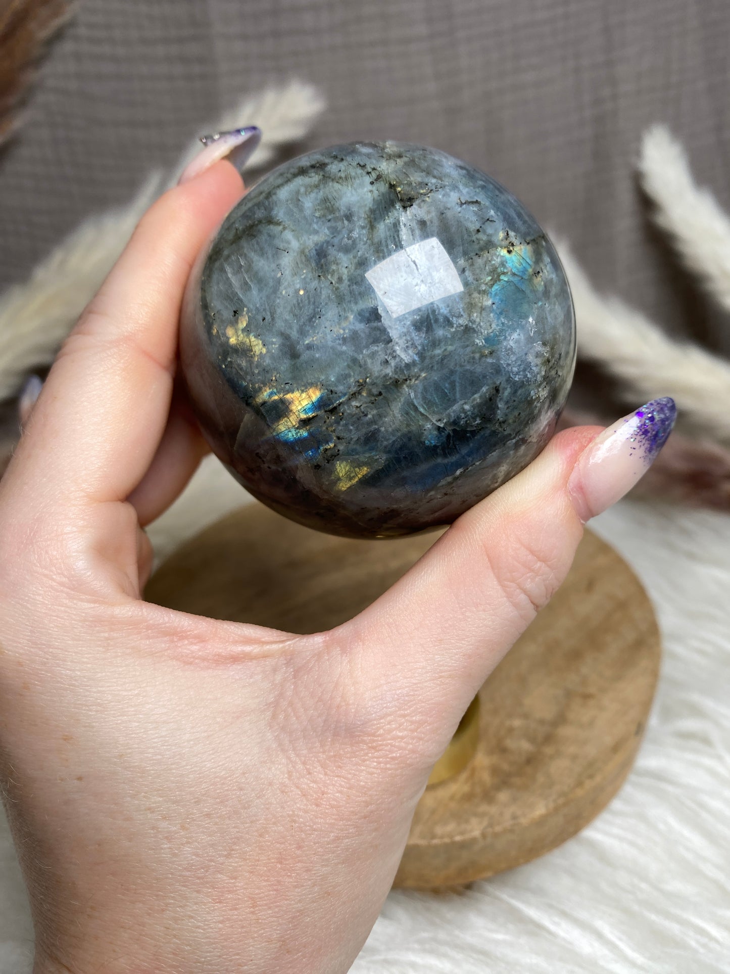 Labradorit Kugel (3)