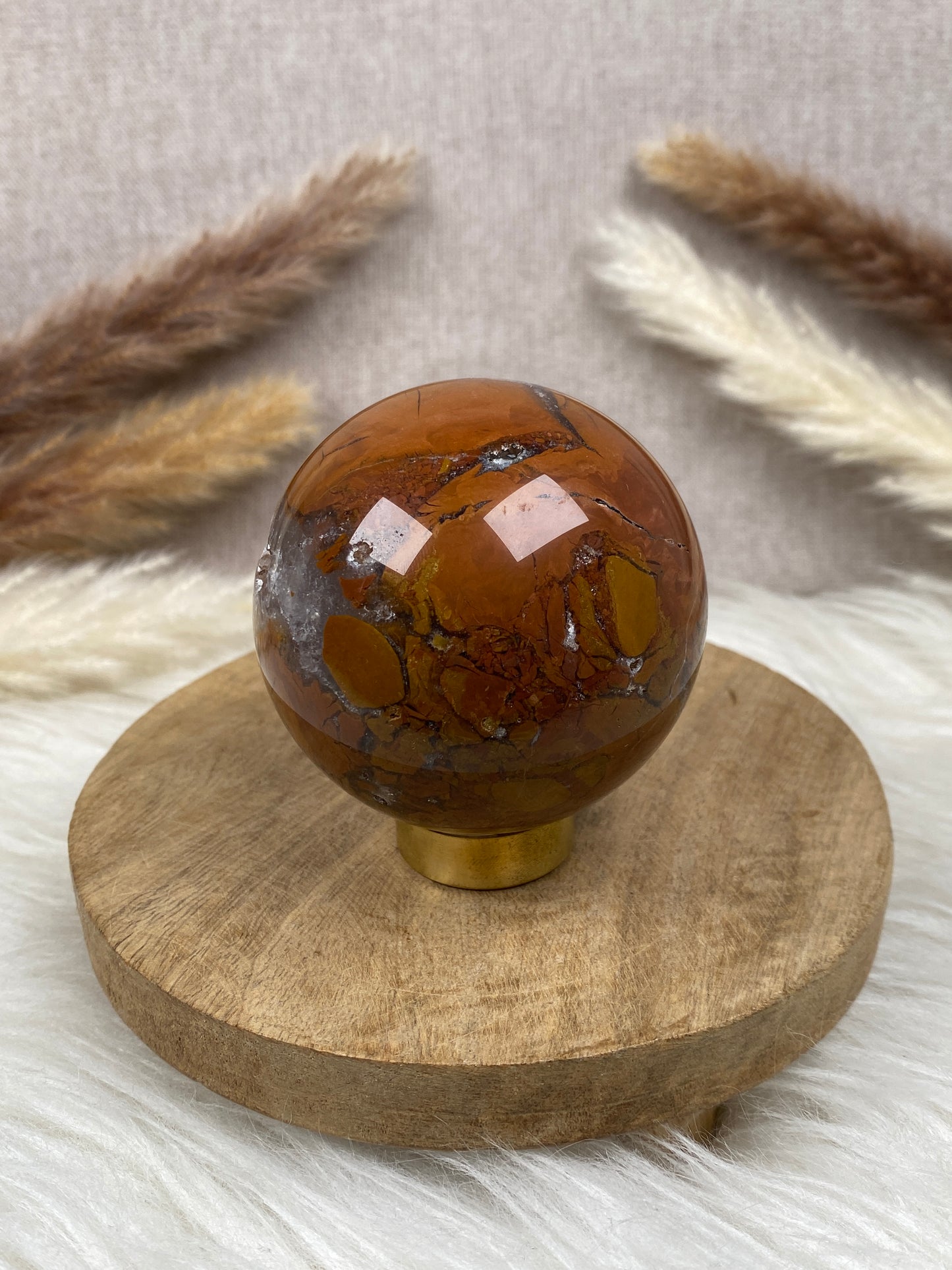 Indonesische Achat Kugel (4)