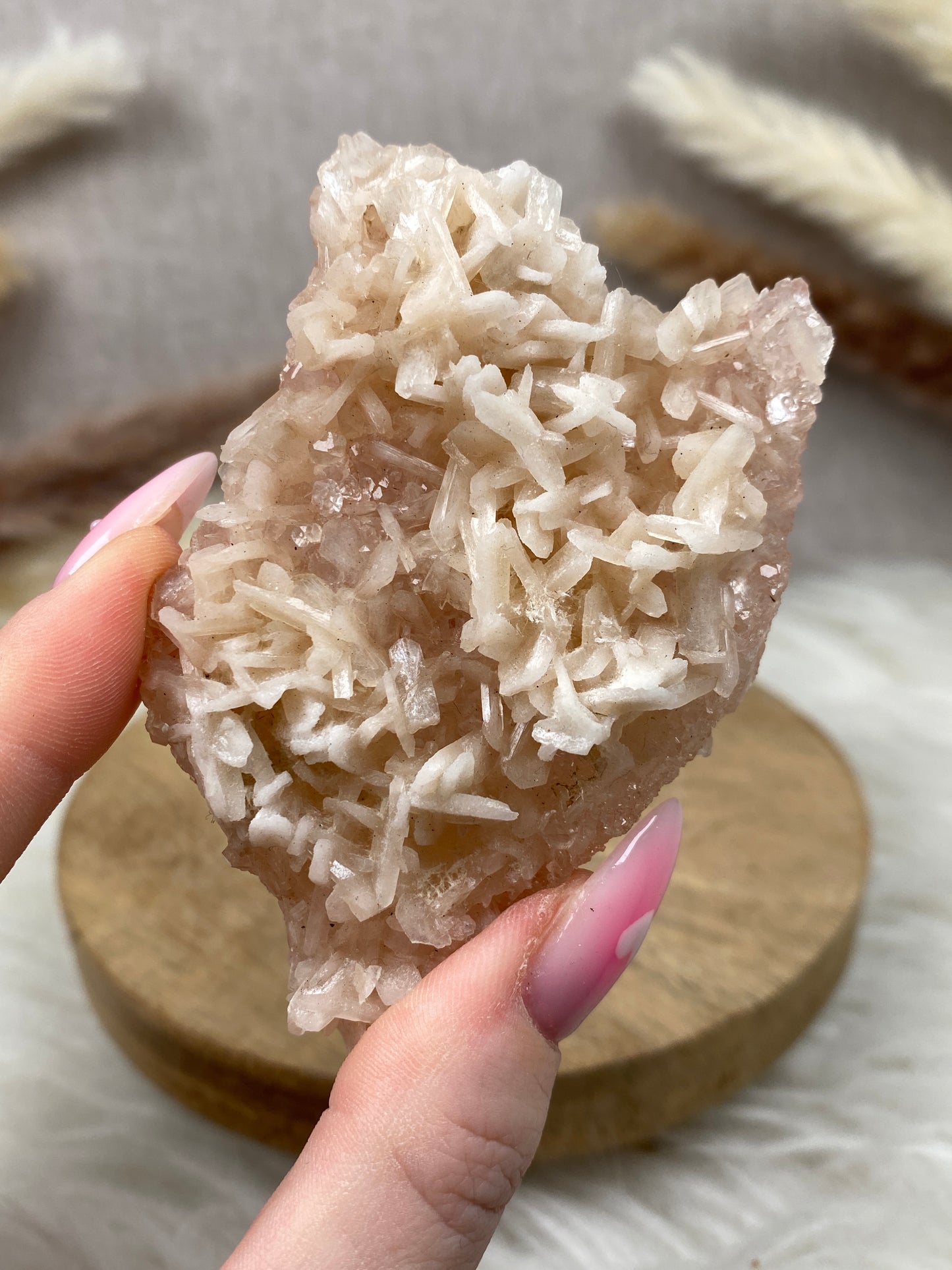 Rosa Apophyllit Cluster (2)