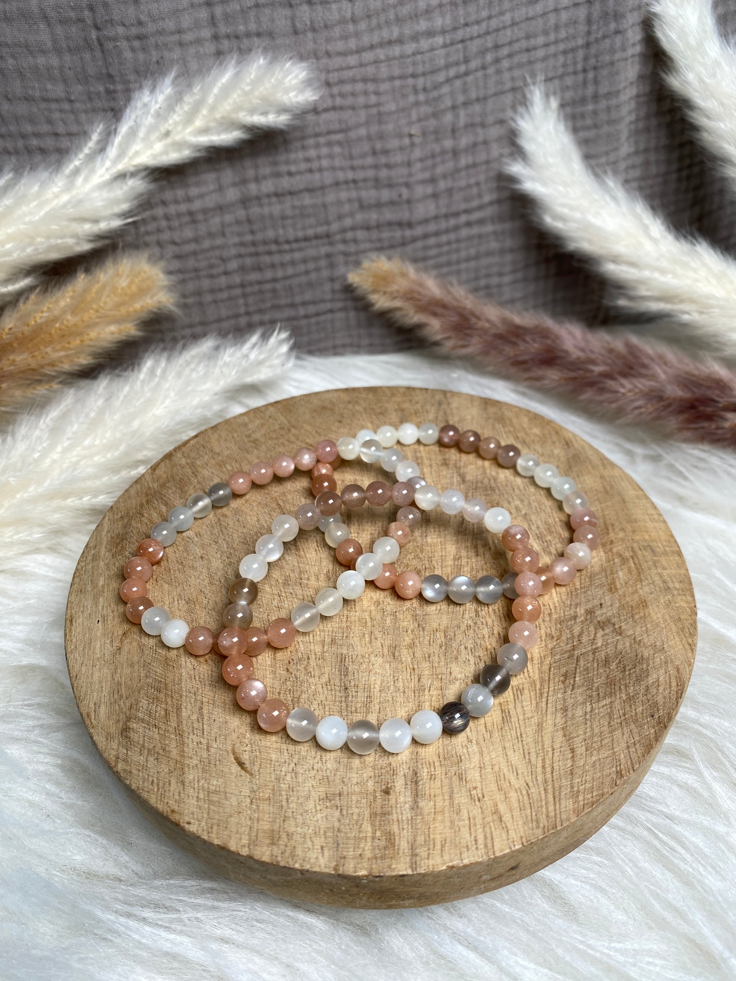 Mondstein Armänder (bunt) Typ 1