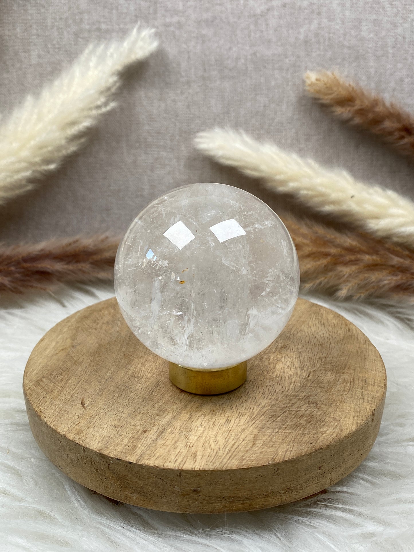 Bergkristall Kugel (1)
