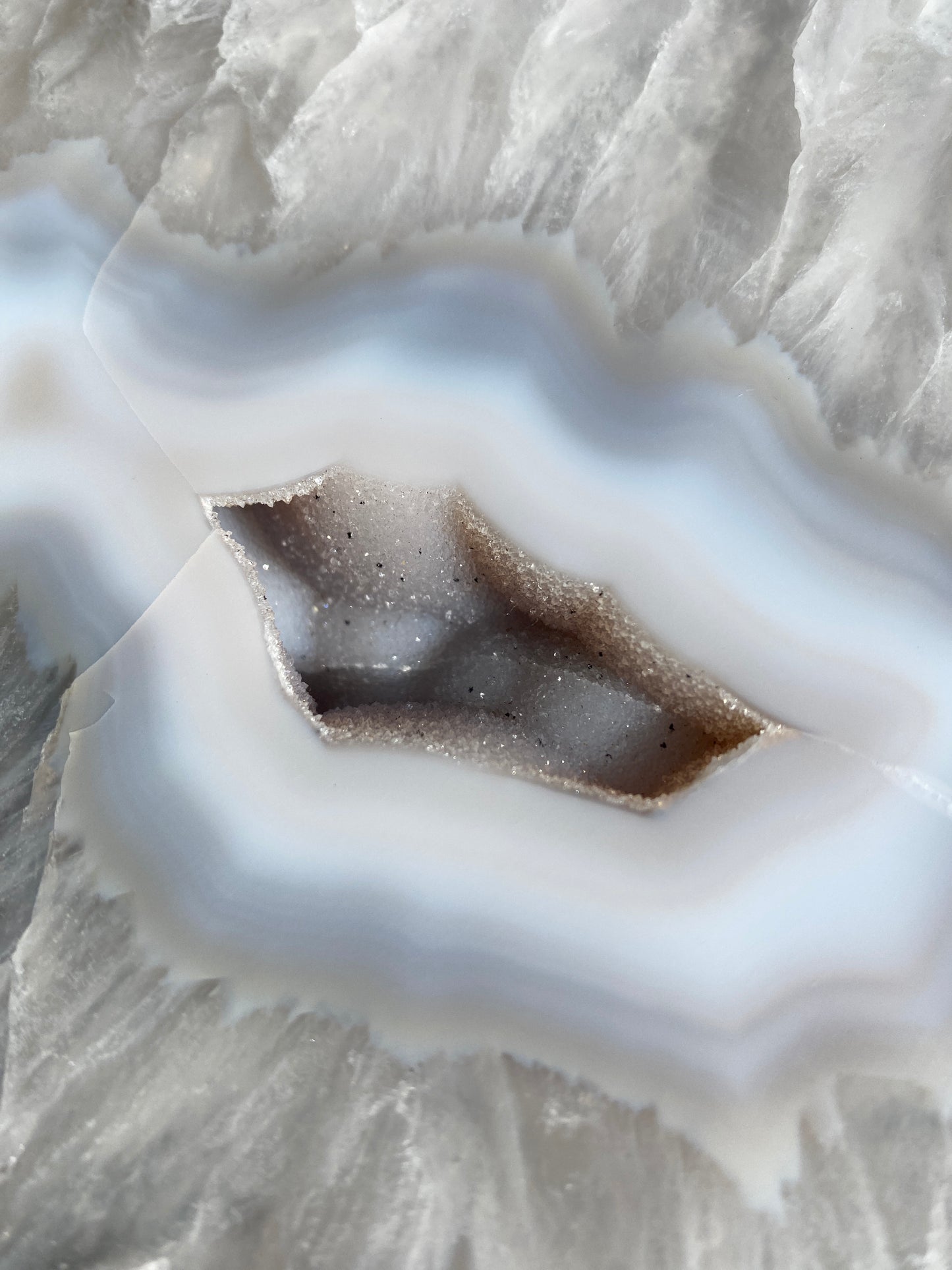 Beistelltisch aus Achat