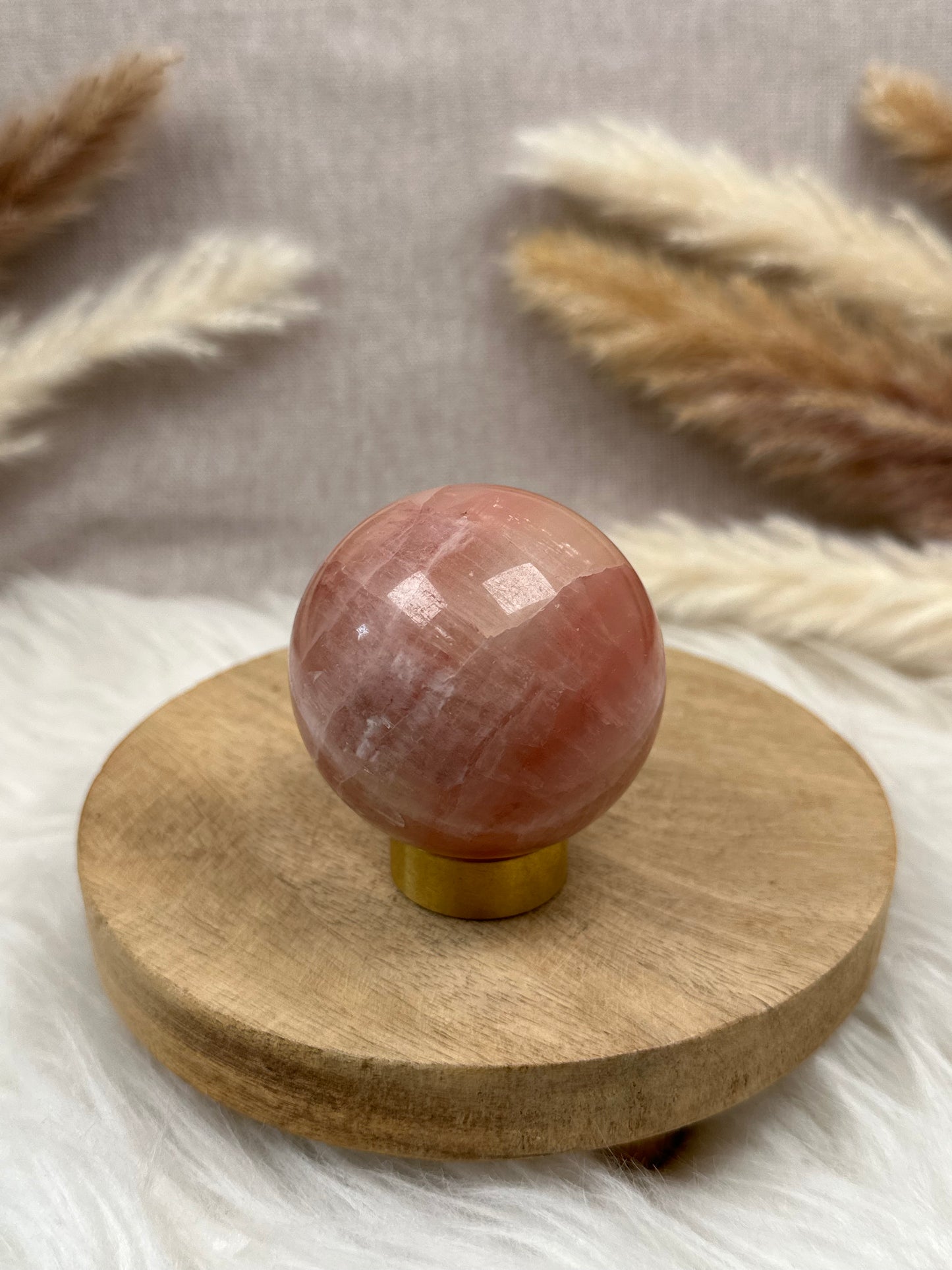 Rosa Calcit Kugel (5)