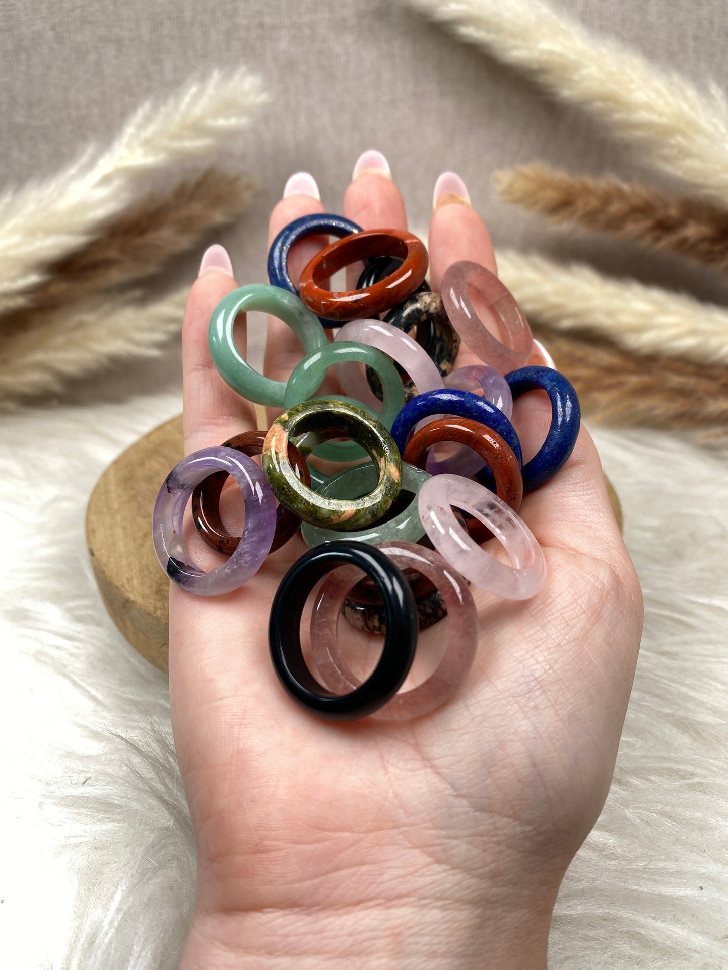 Kristallringe versch. Sorten