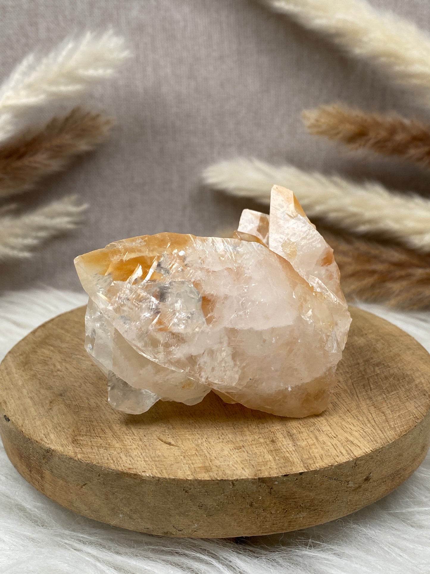Orangencalcit Stufe (10)