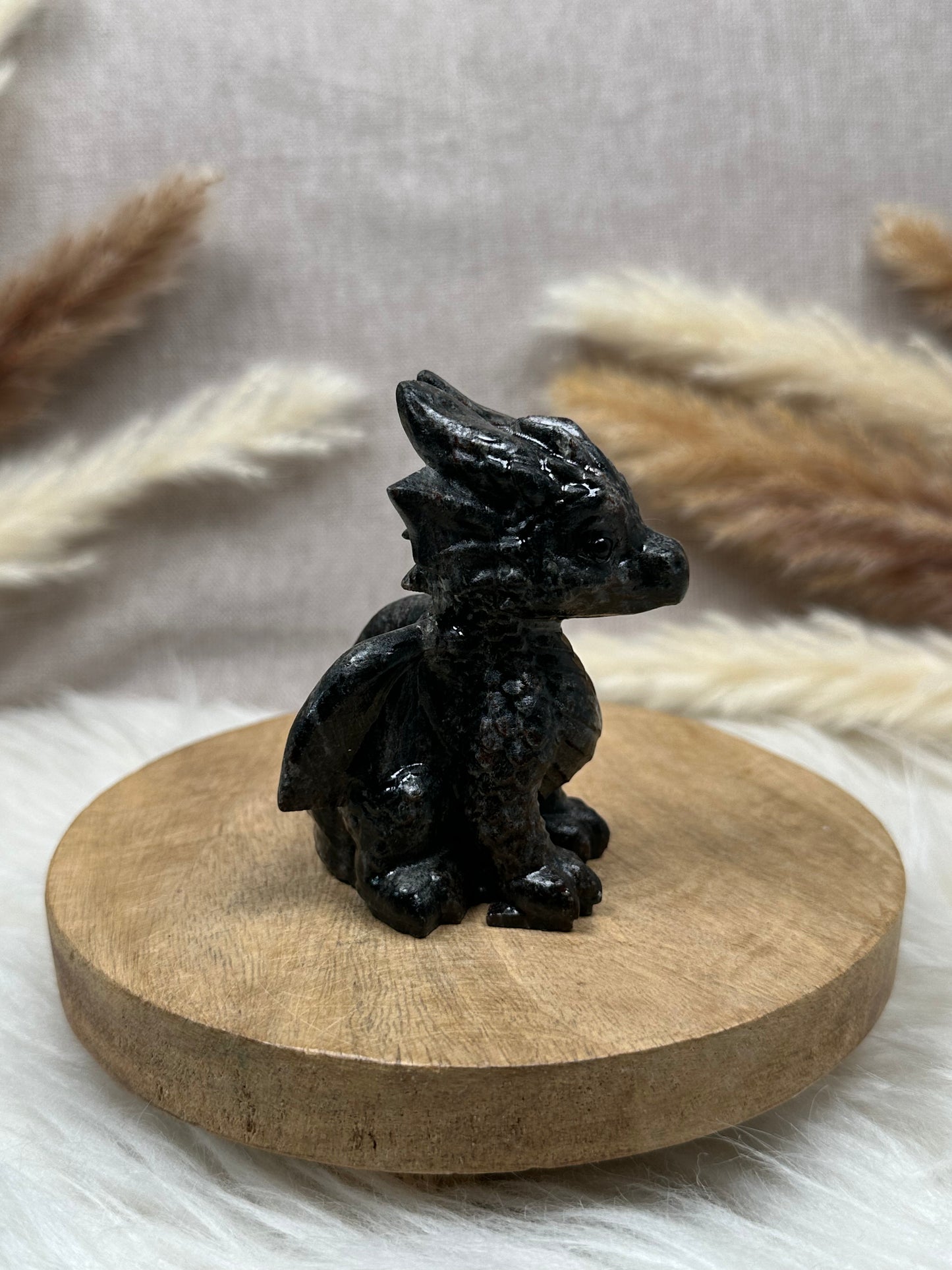 Drachen Carvings (schwarz & weiß)