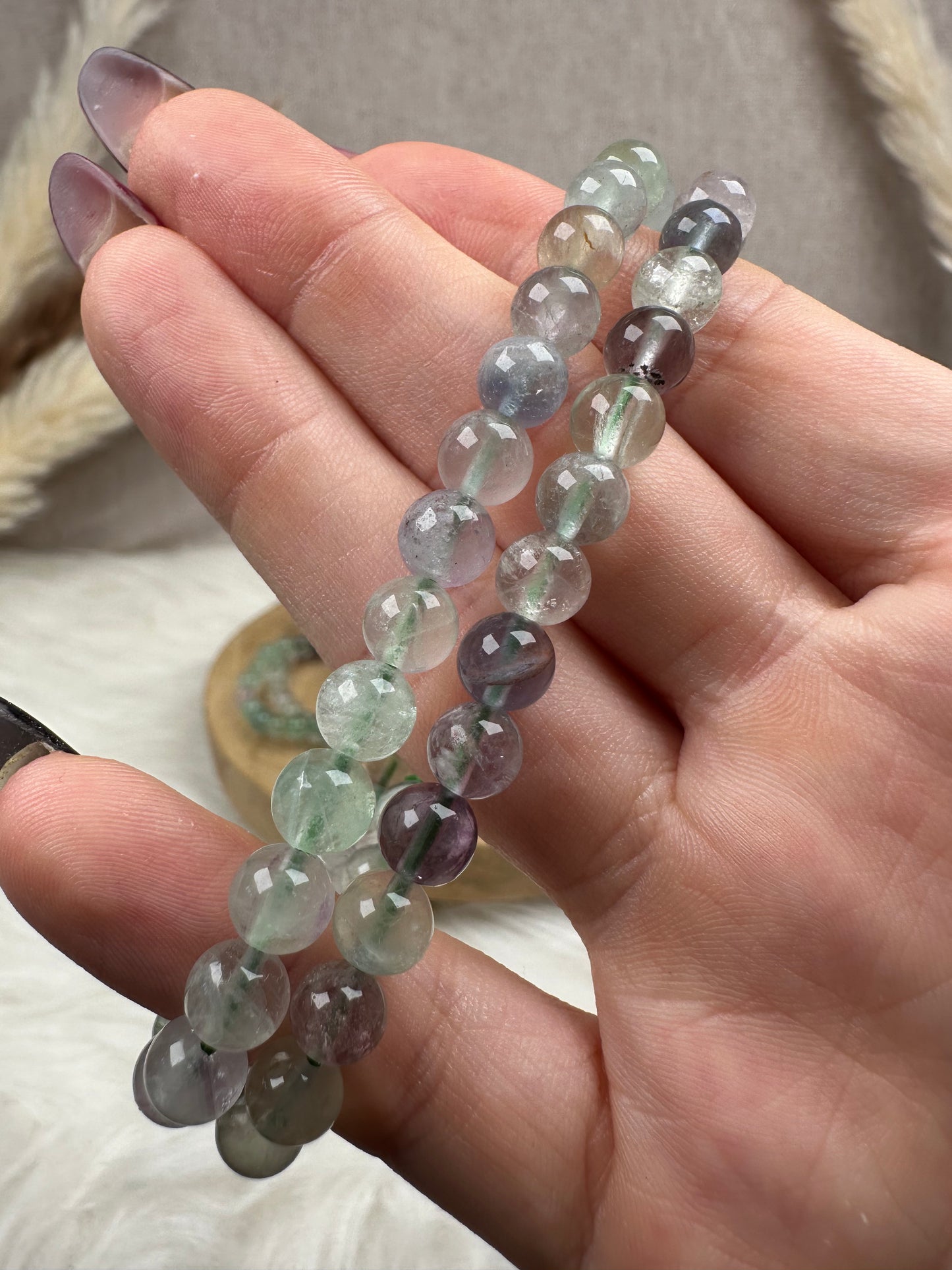 Fluorit Armbänder (6 mm)