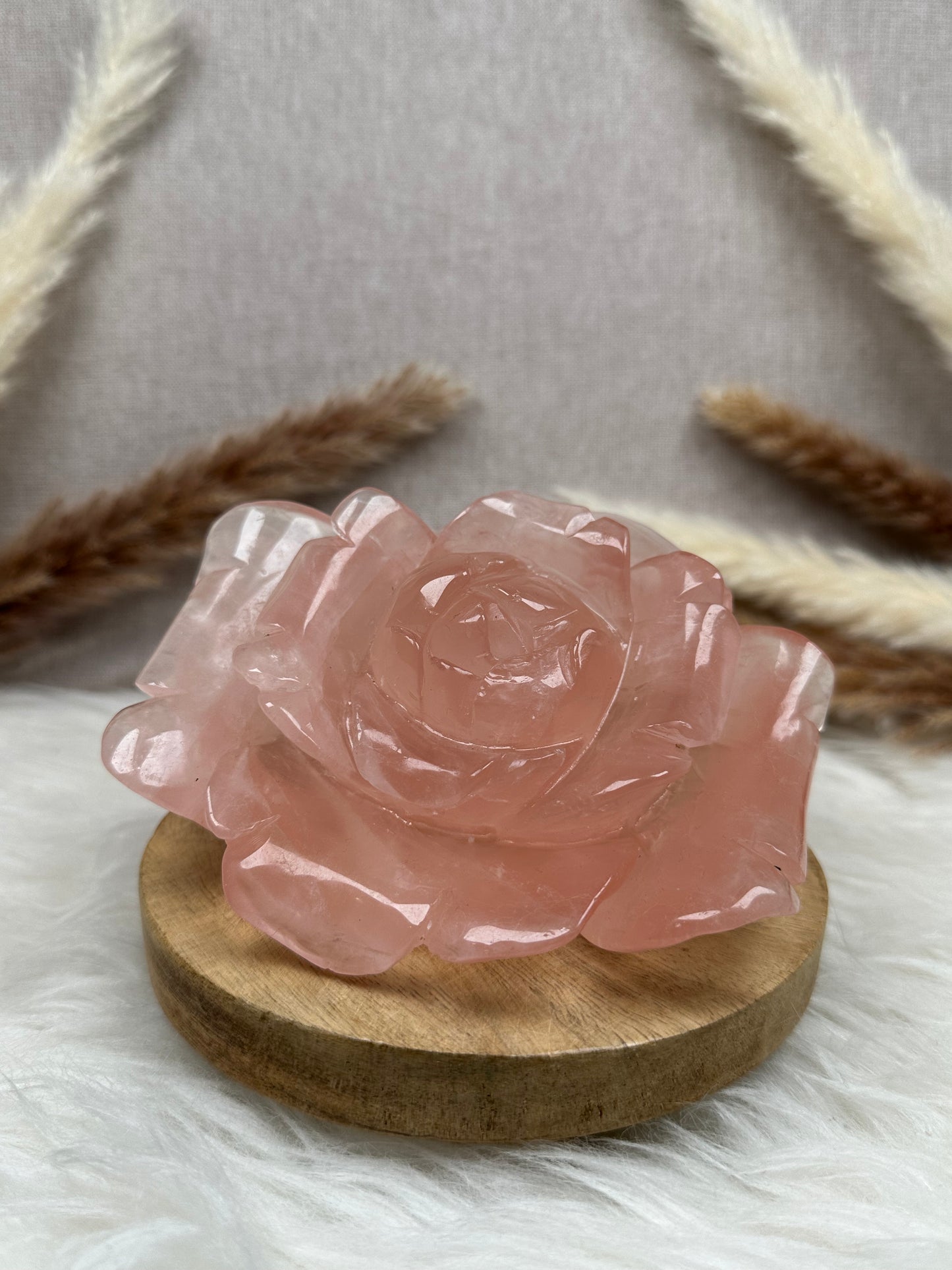 Rosenquarz Rose (3)