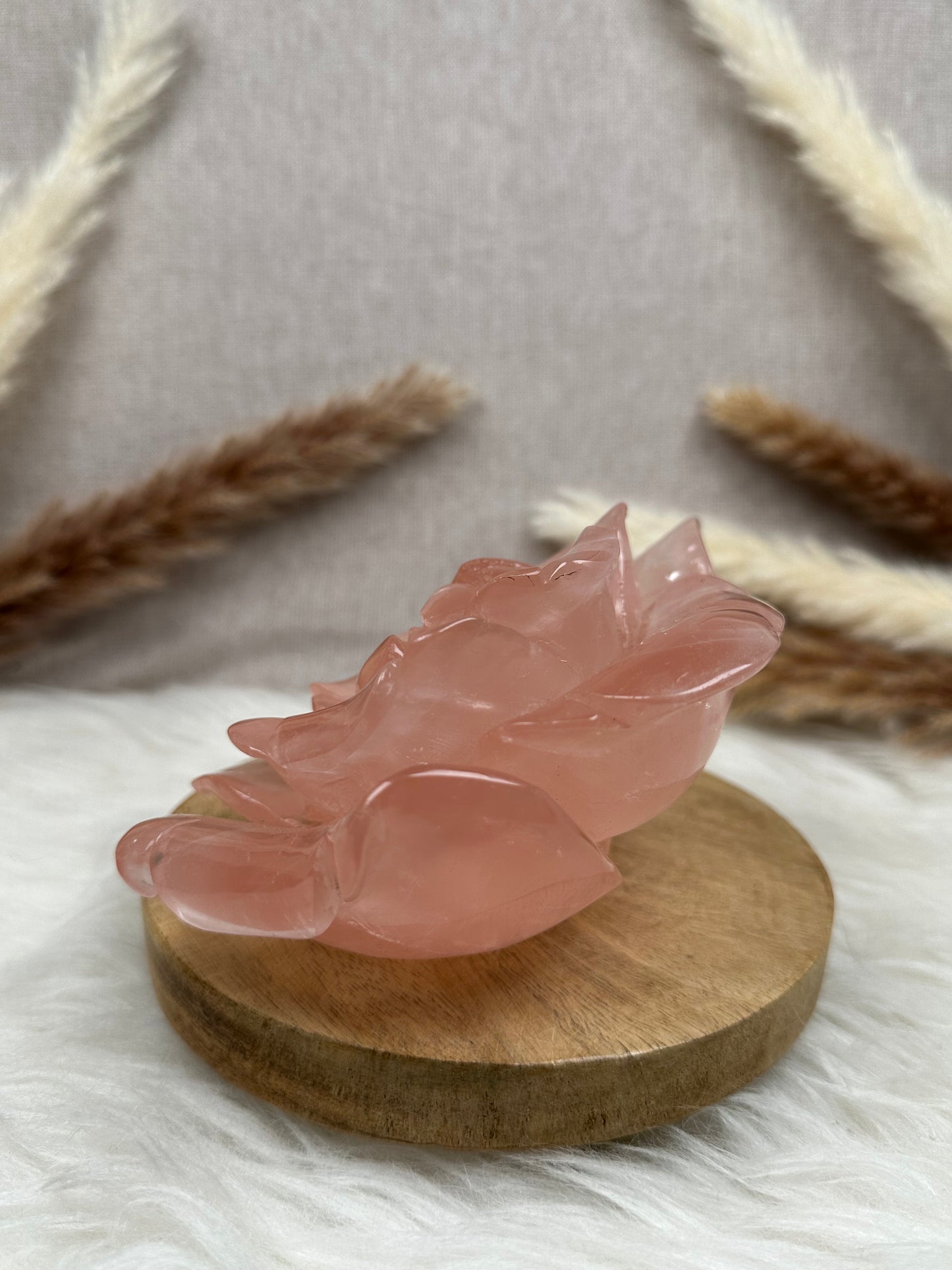 Rosenquarz Rose (3)