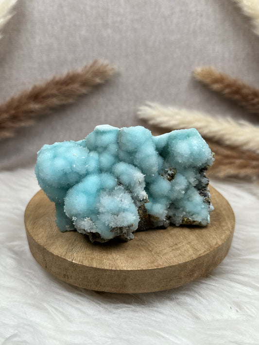 Blaue Aragonit Stufe (1)