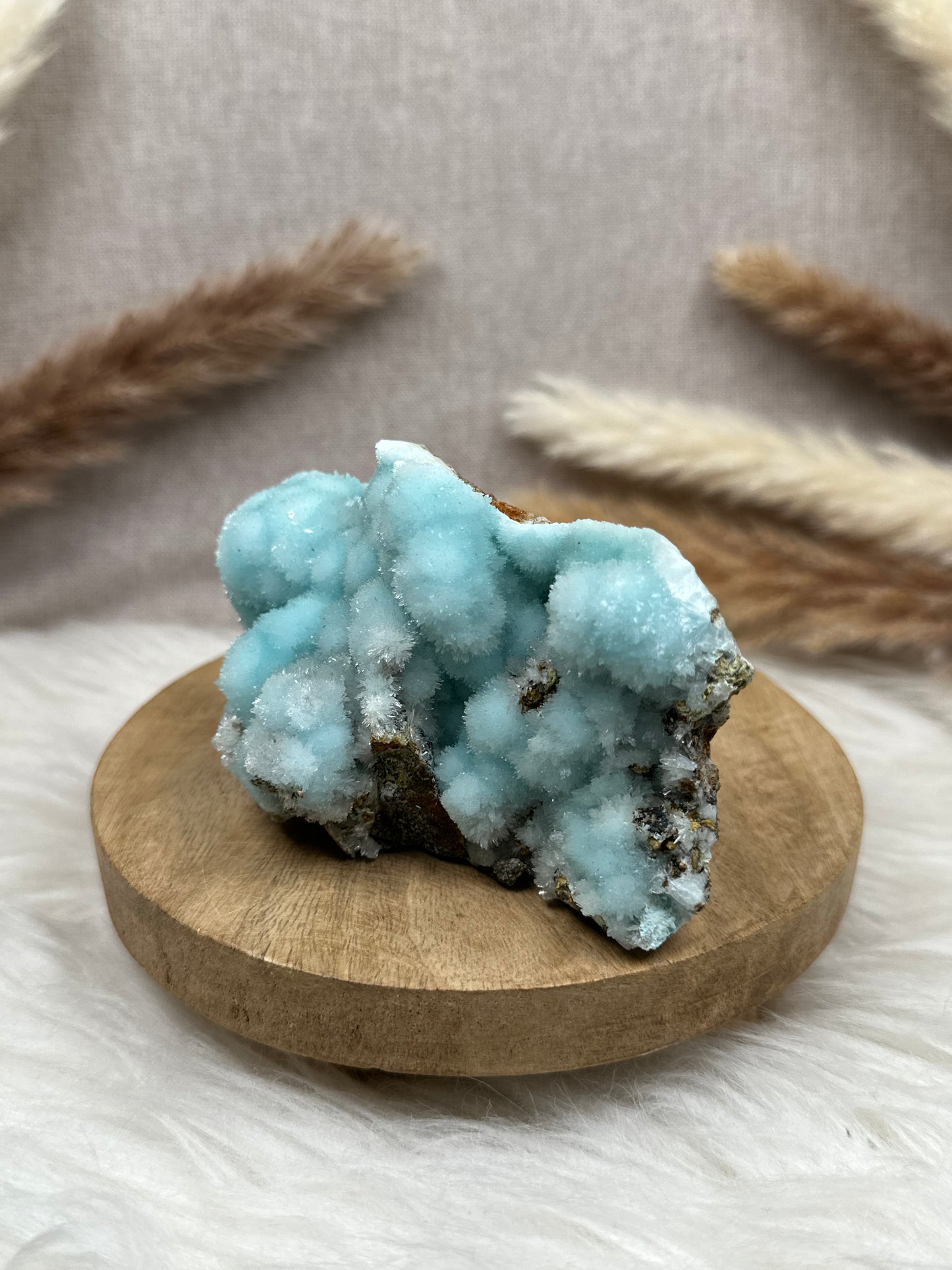 Blaue Aragonit Stufe (1)