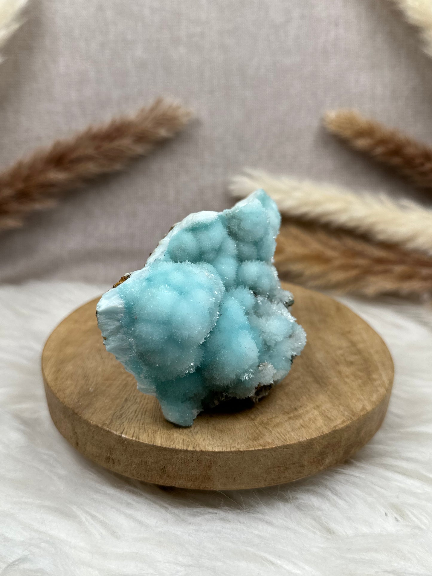 Blaue Aragonit Stufe (1)