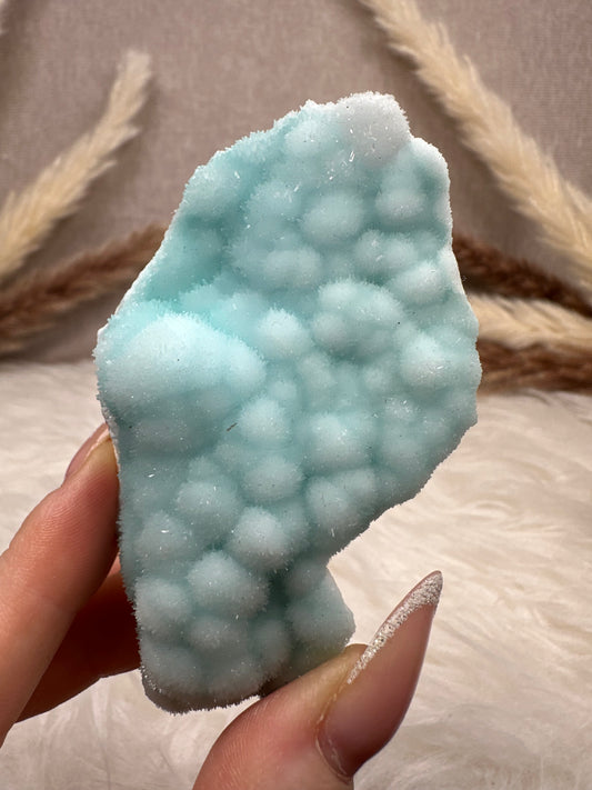 Blaue Aragonit Stufe (5)