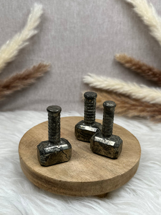 Pyrit Hammer (klein/groß)