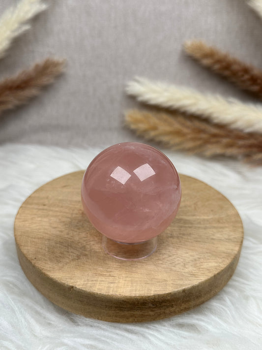 Sternrosenquarz Kugel (1)