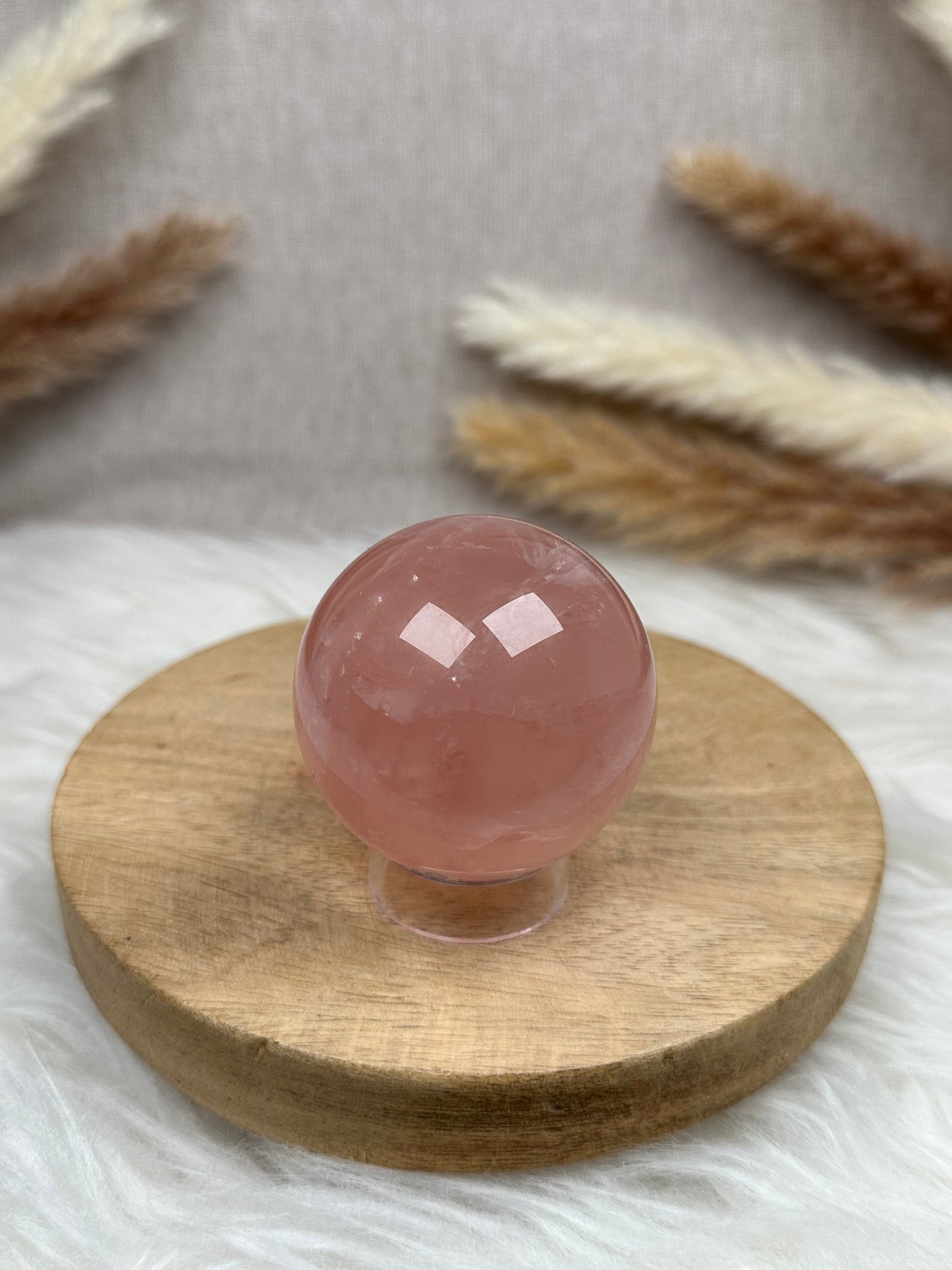 Sternrosenquarz Kugel (1)