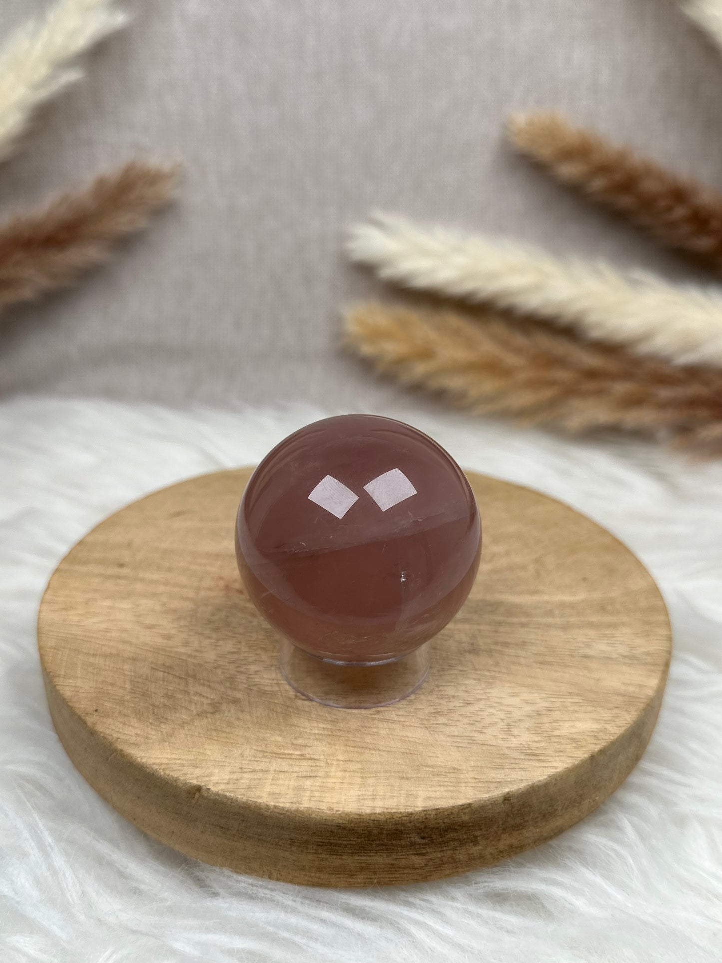 Sternrosenquarz Kugel (2)