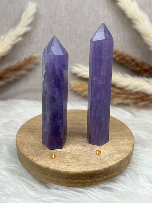 Lila Fluorit Türme (4-5)