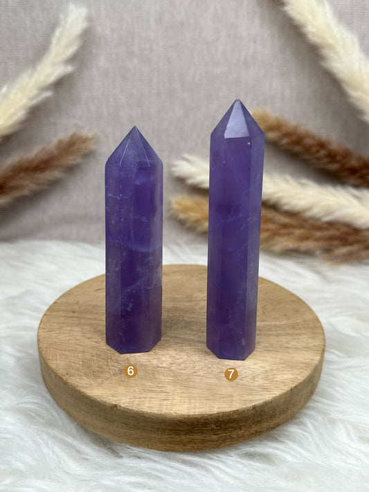 Lila Fluorit Türme (6-7)