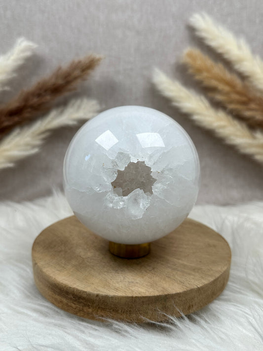 Druzy Achat Kugel (1)