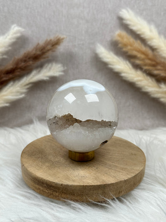 Druzy Achat Kugel (2)