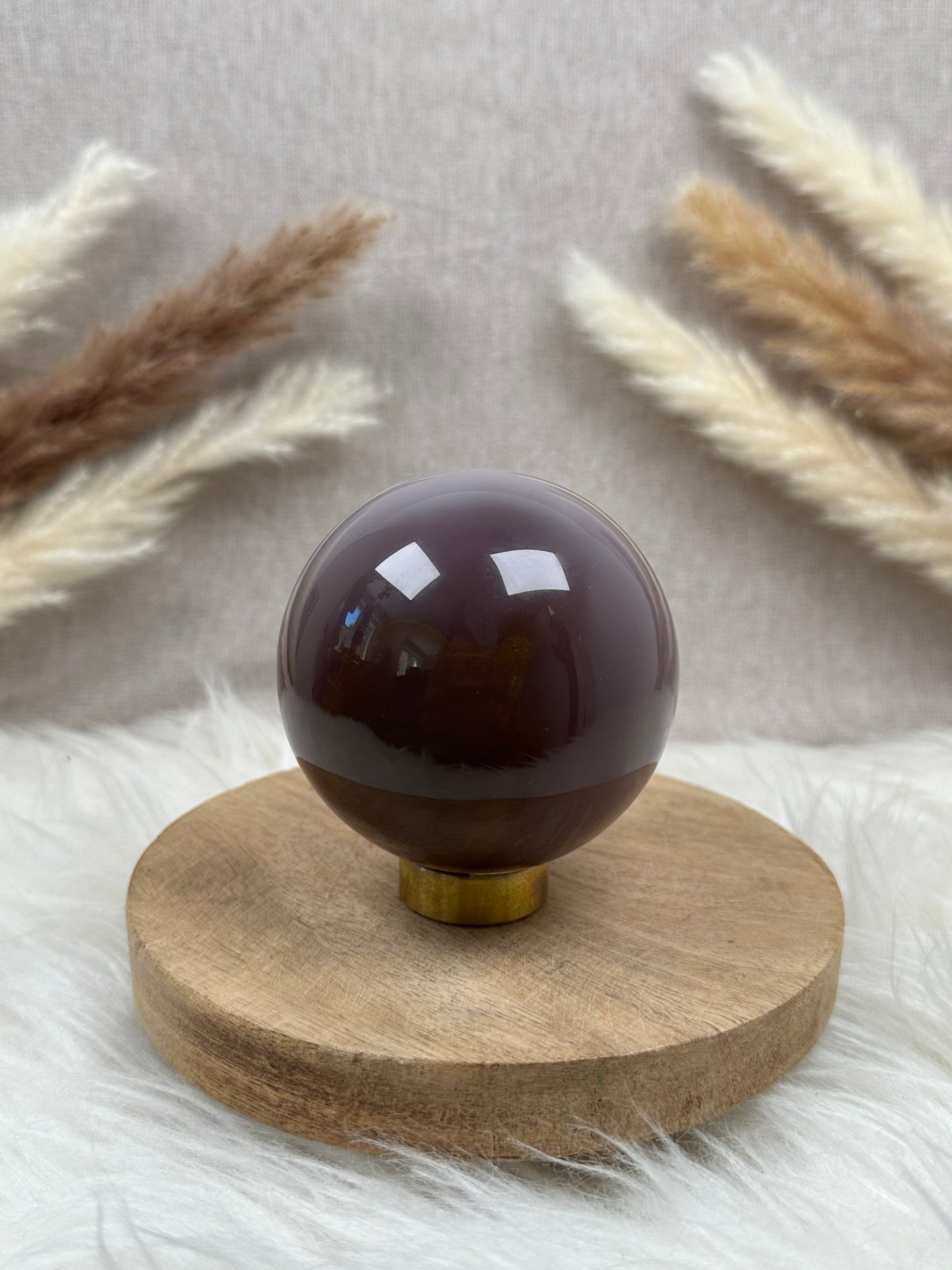 Druzy Achat Kugel (3)