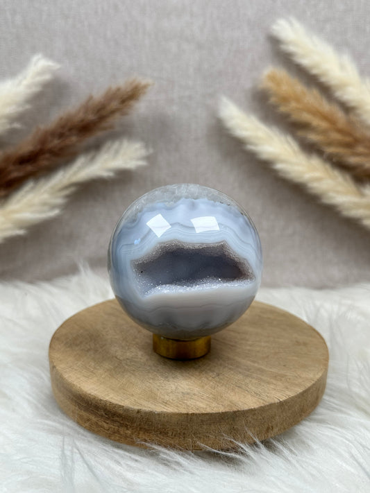 Druzy Achat Kugel (4)