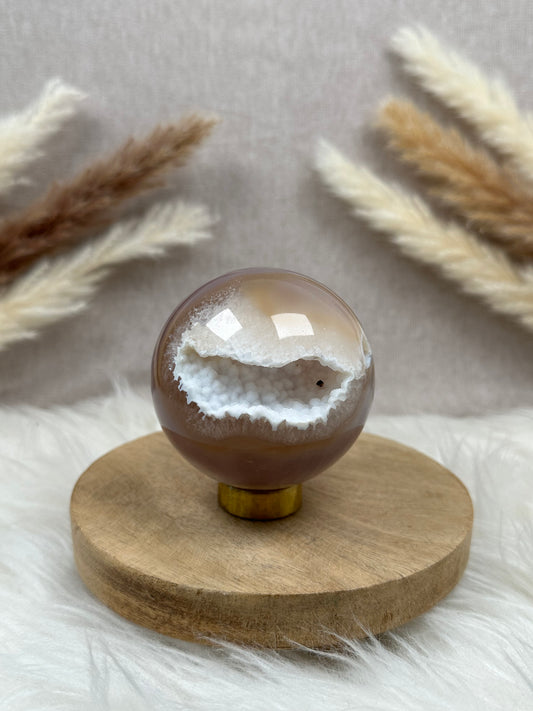 Druzy Achat Kugel (5)