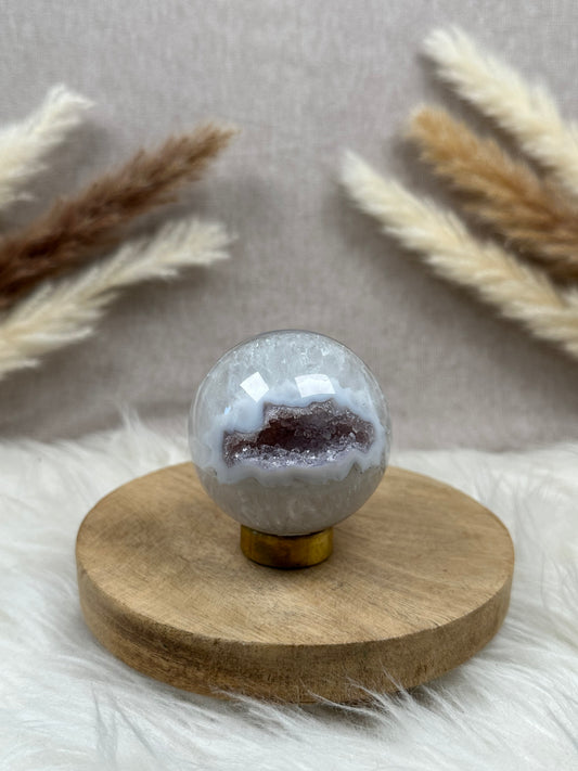 Achat mit Amethyst Kugel (2)