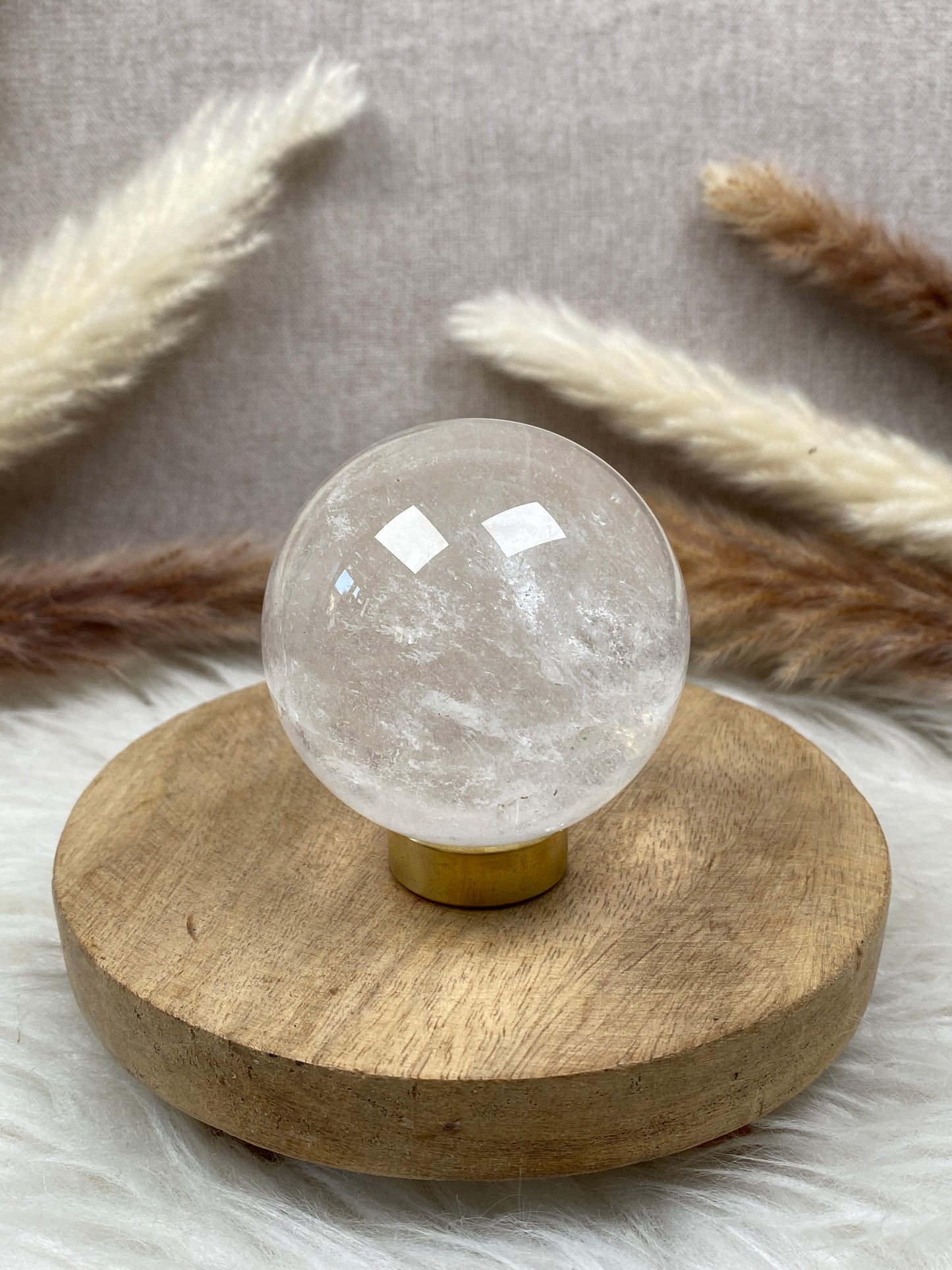 Bergkristall Kugel (1)