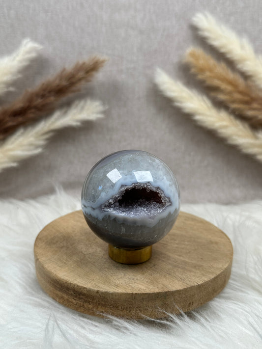 Achat mit Amethyst Kugel (4)
