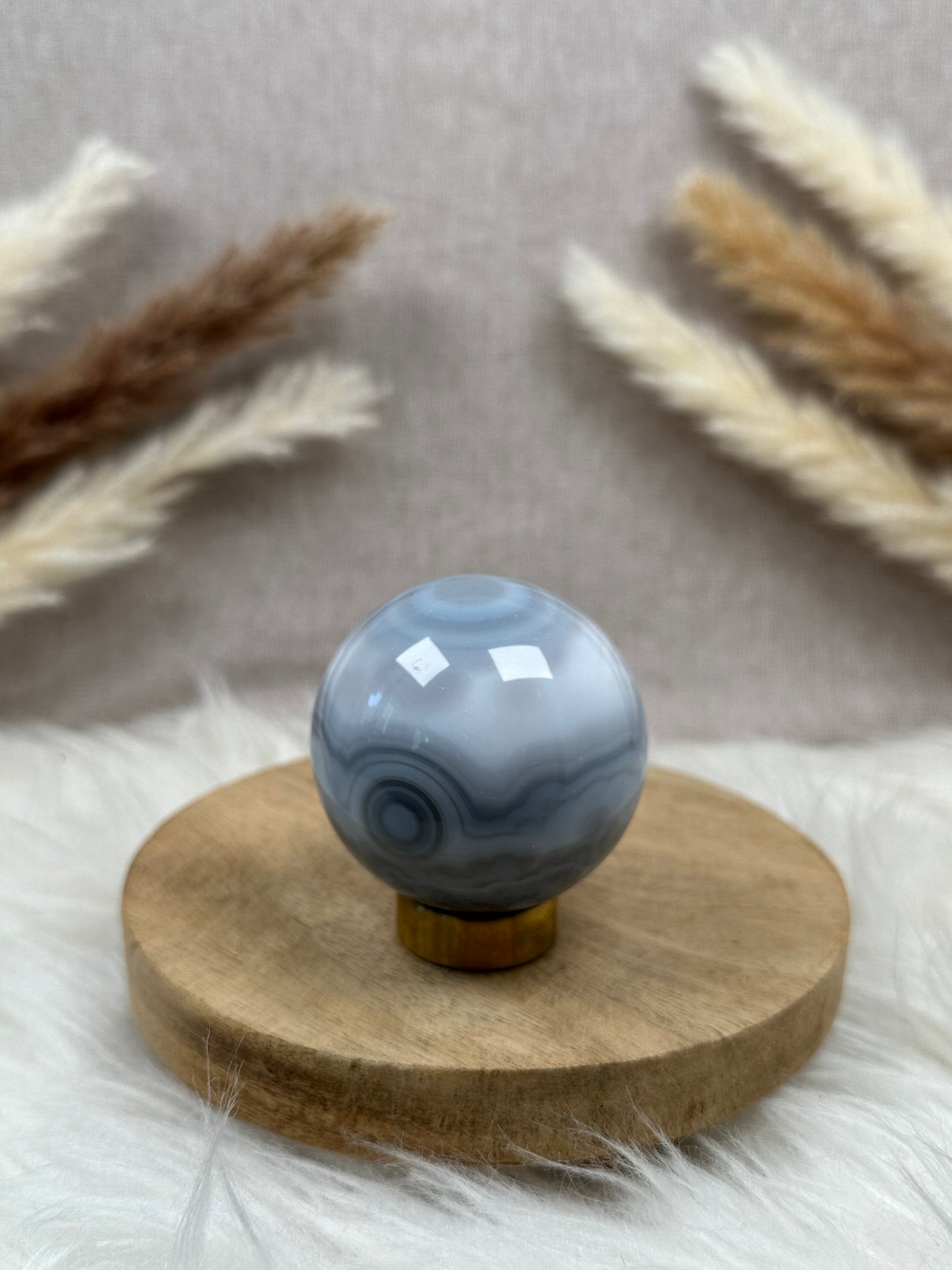 Druzy Achat Kugel (6)