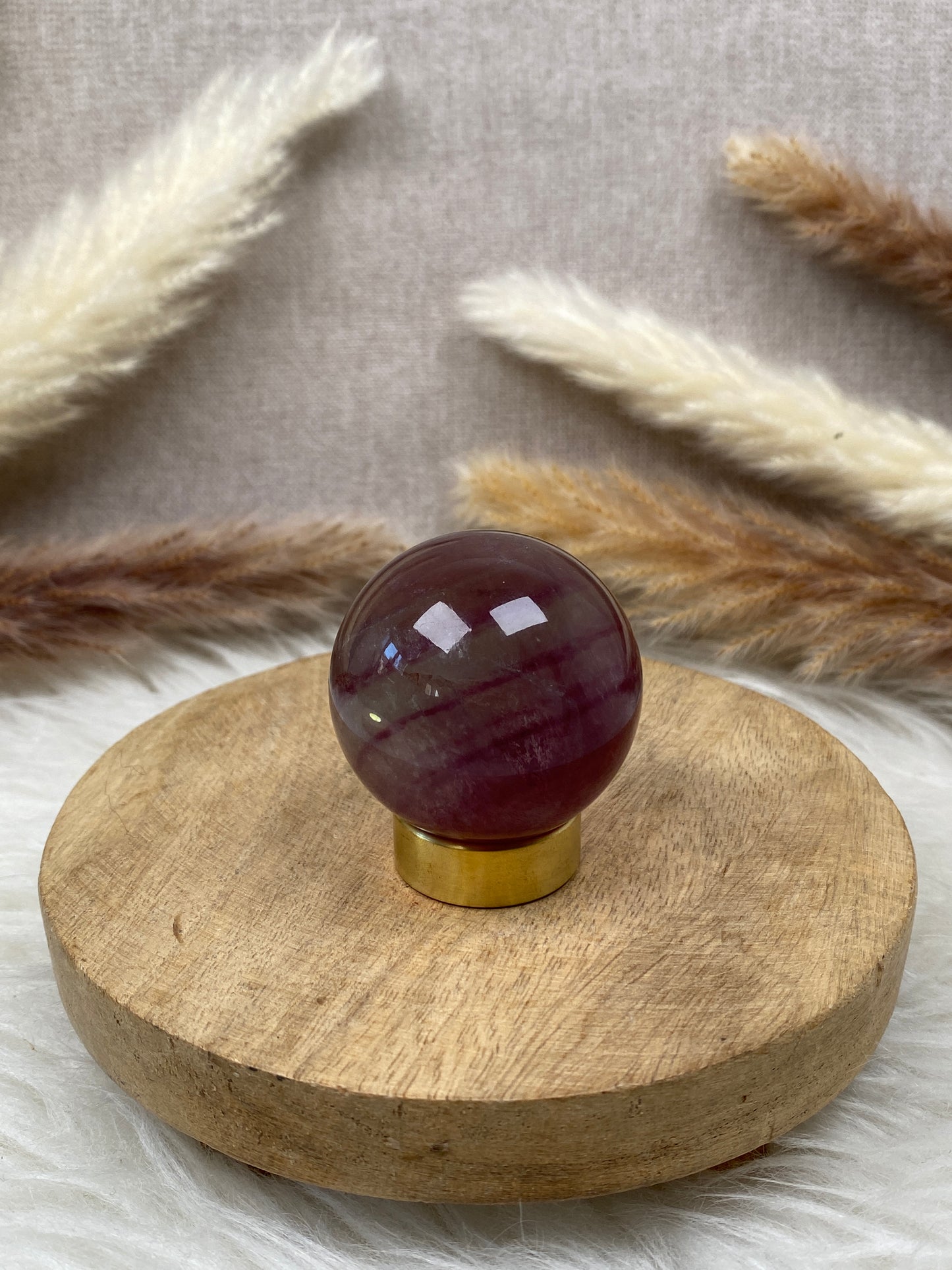 Bunte Fluorit Kugel (5)