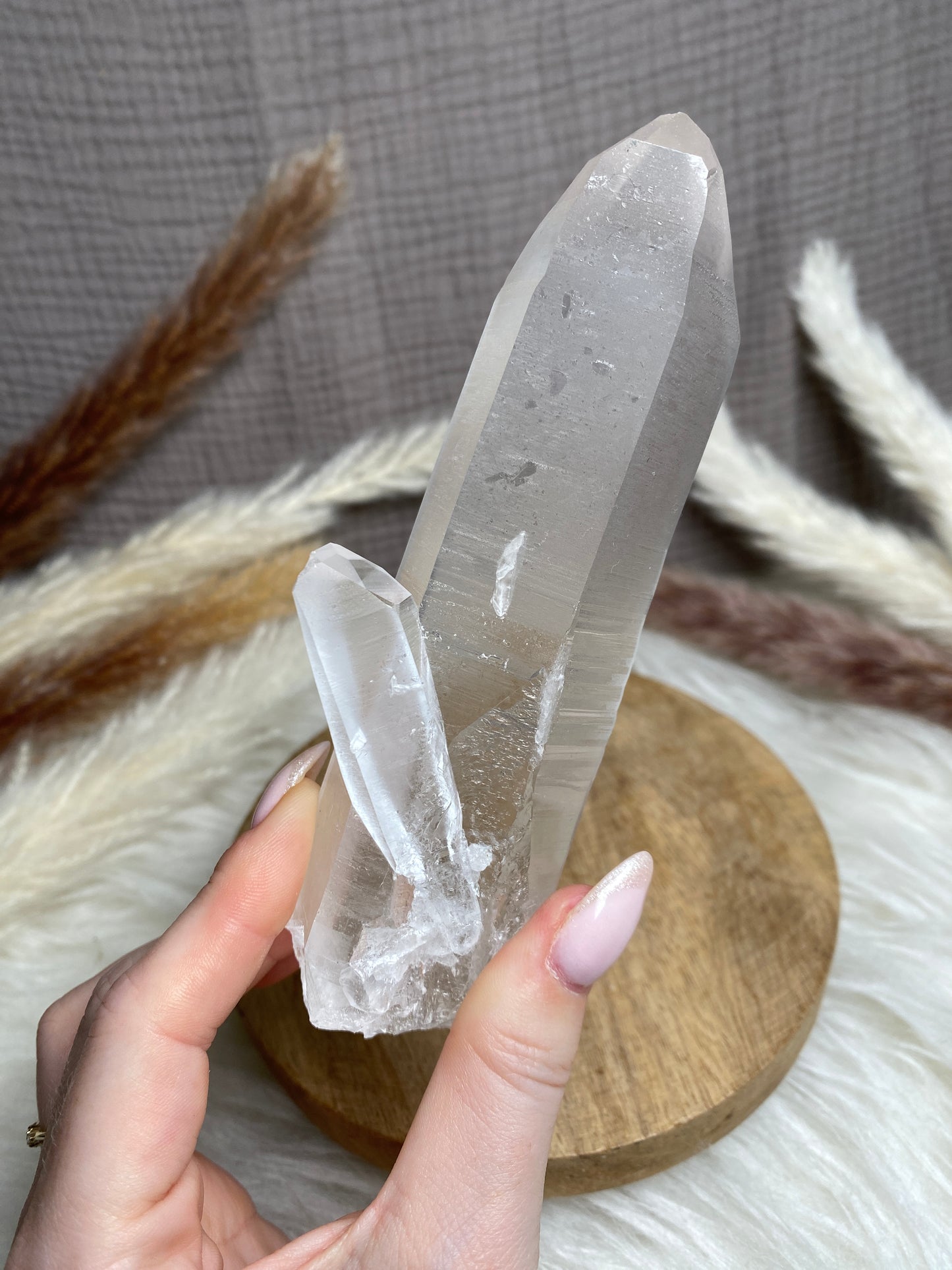 Lemurian Quarz Spitze