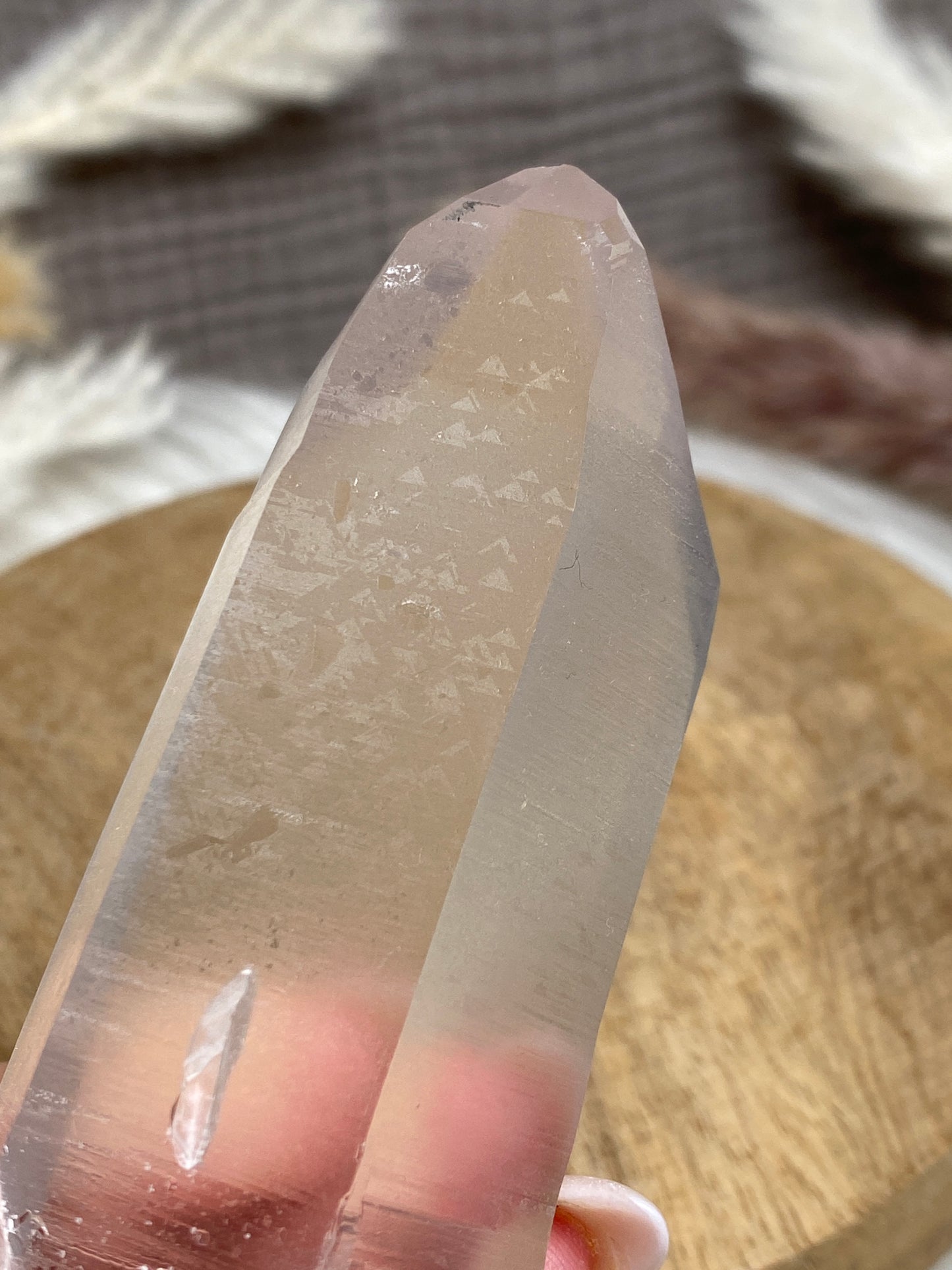 Lemurian Quarz Spitze