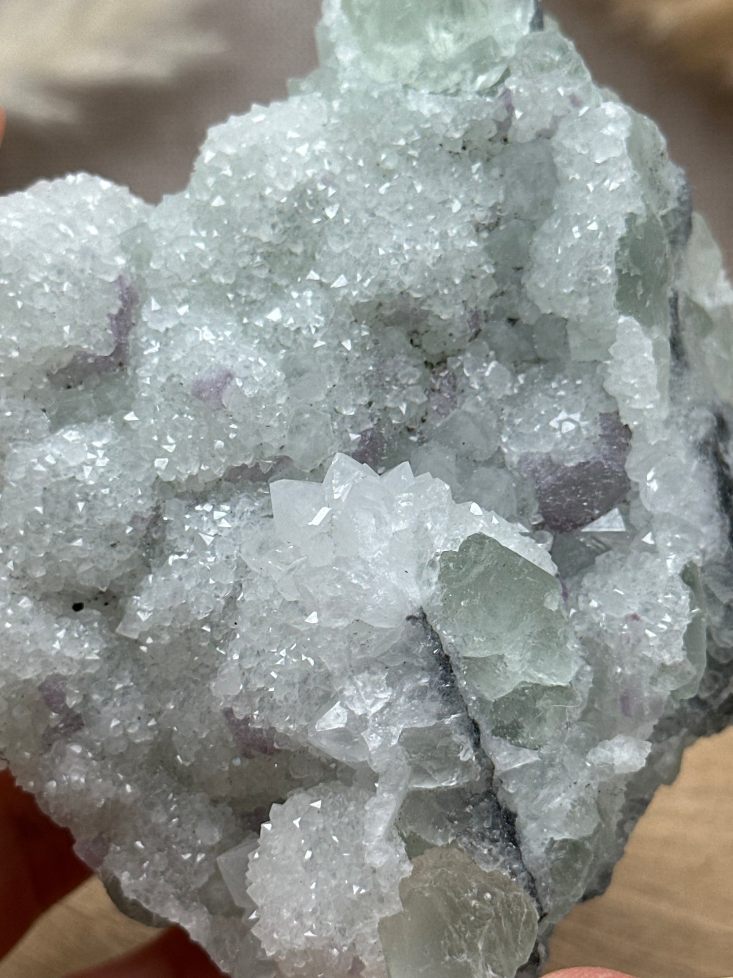 Sugar Fluorit Cluster (3)