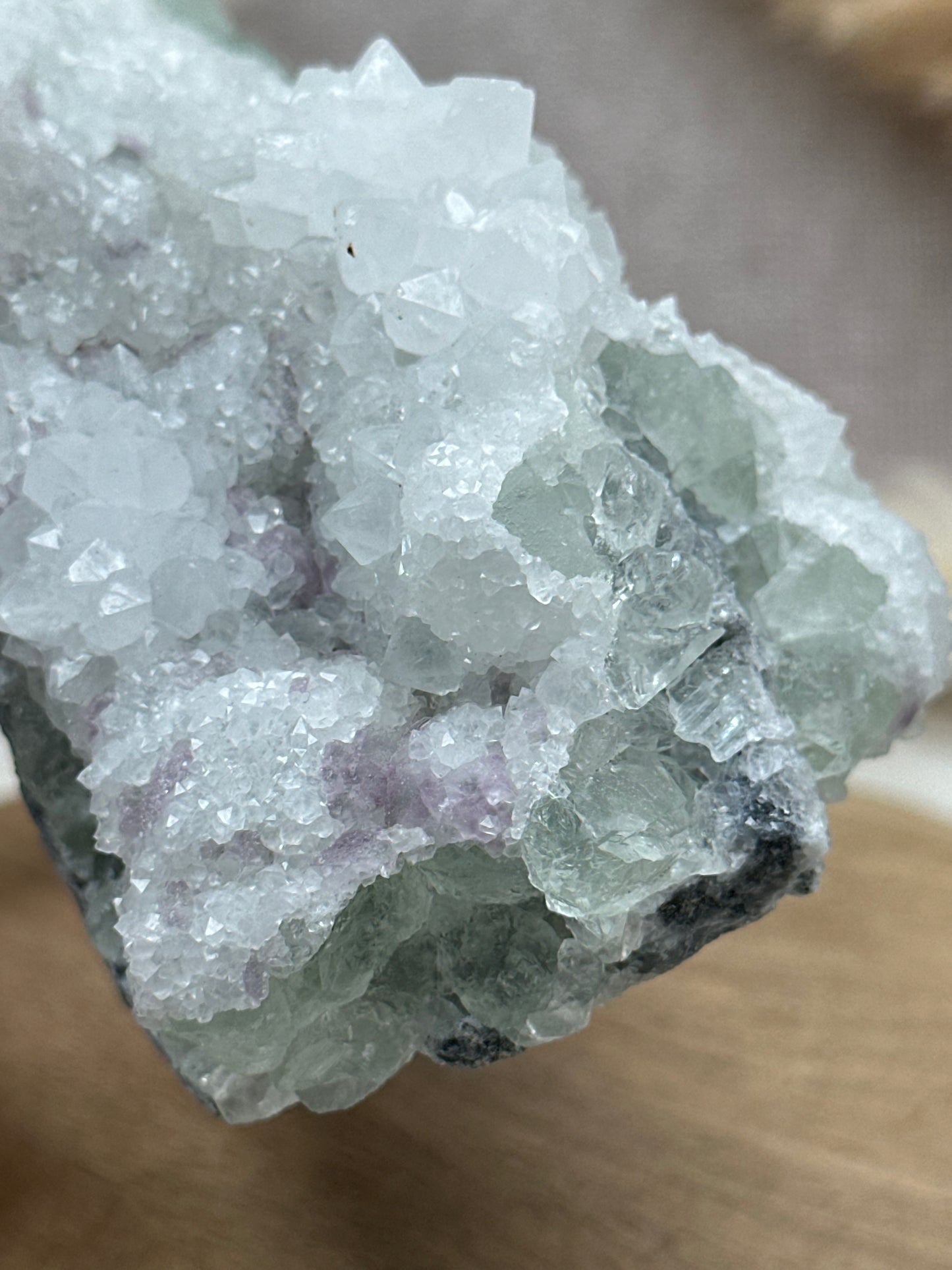 Sugar Fluorit Cluster (5)