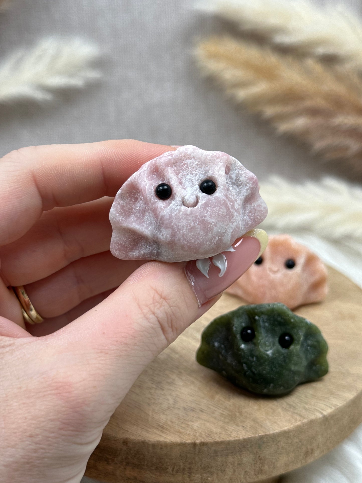 Dumpling Carvings (mit Augen)
