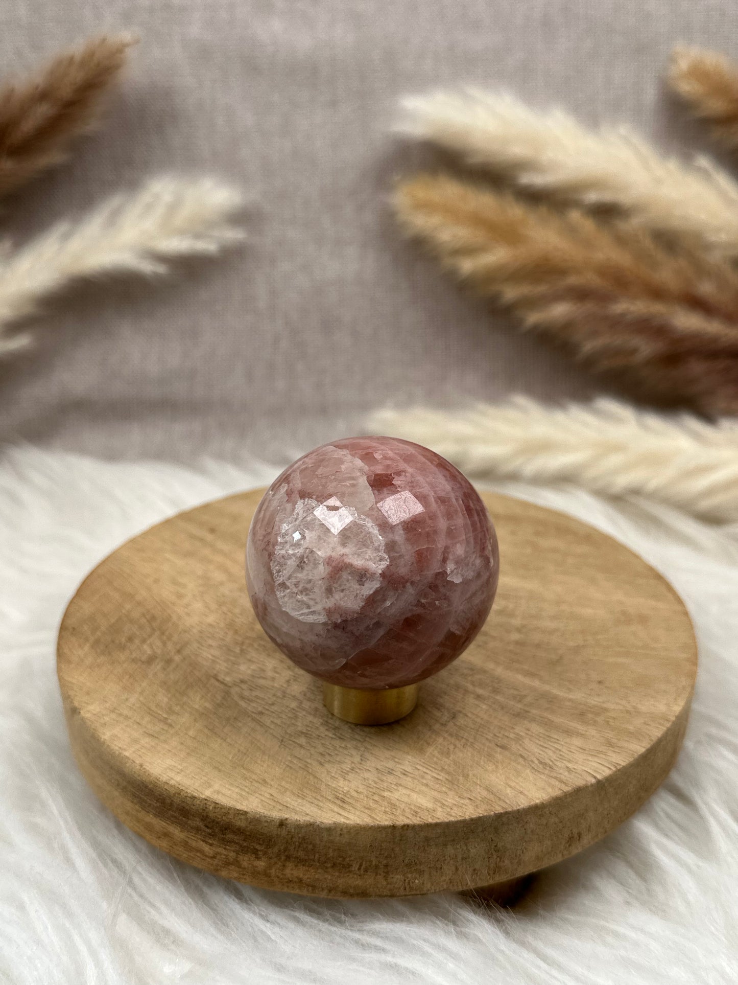 Rosa Calcit Kugel (1)