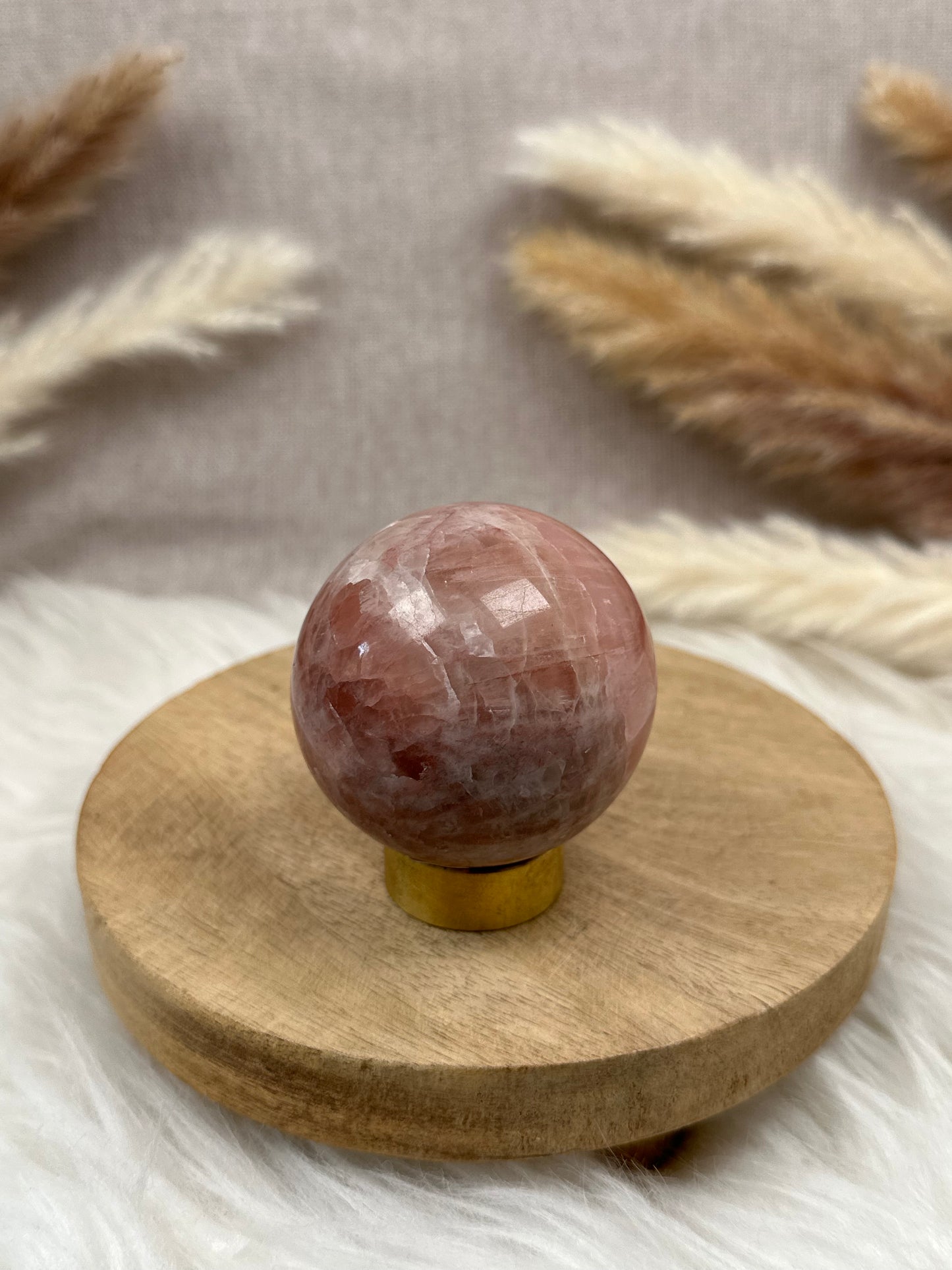 Rosa Calcit Kugel (4)