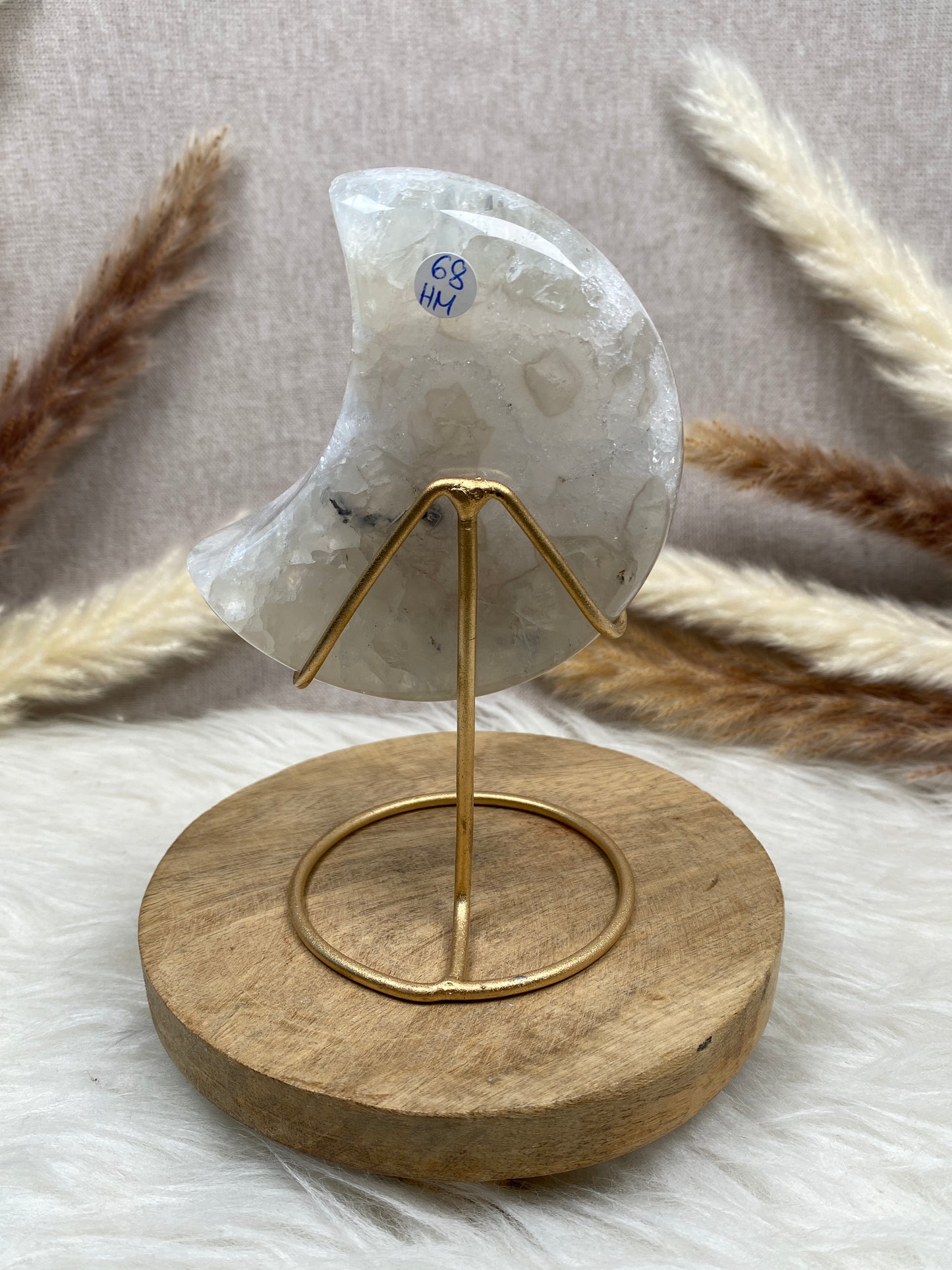 Quarz Mond auf Ständer (7)