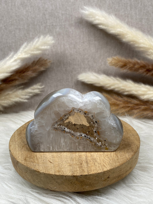 Quarz Wolke mit Druse (1)