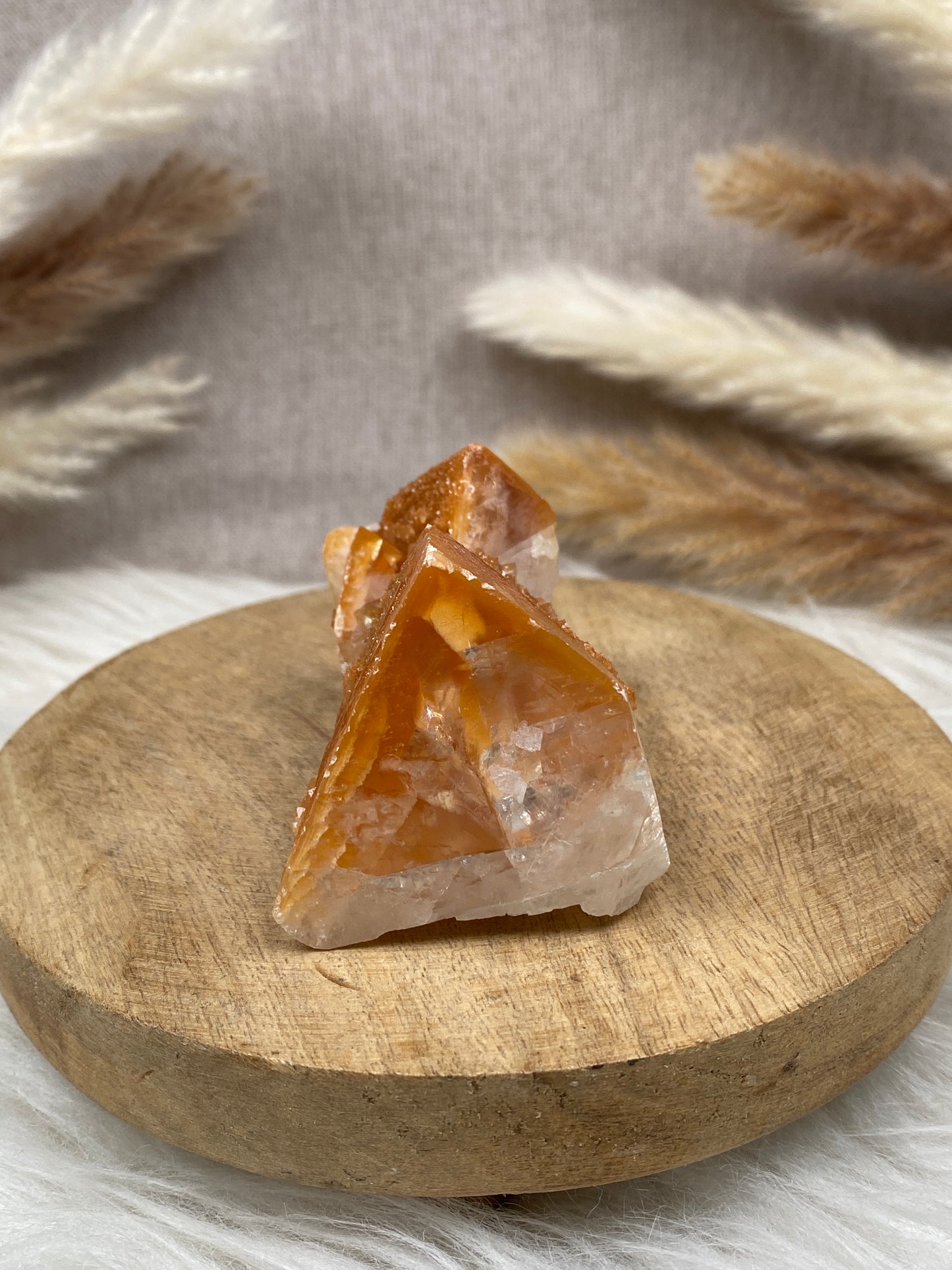 Orangencalcit Stufe (6)