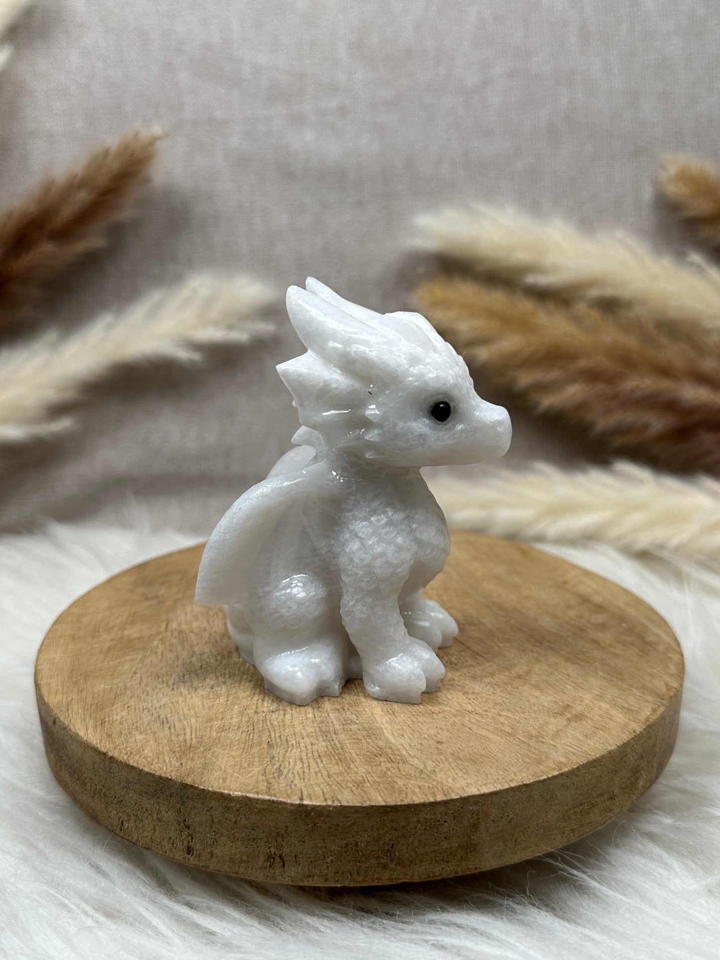 Drachen Carvings (schwarz & weiß)
