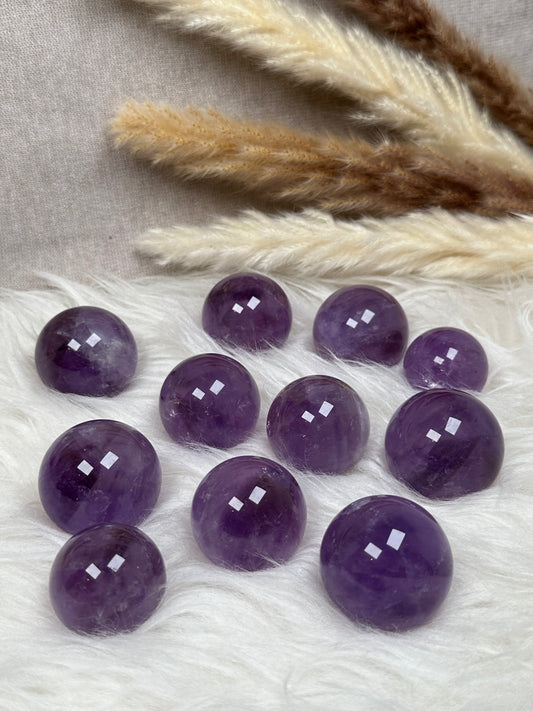 HQ helle Amethyst Kugeln