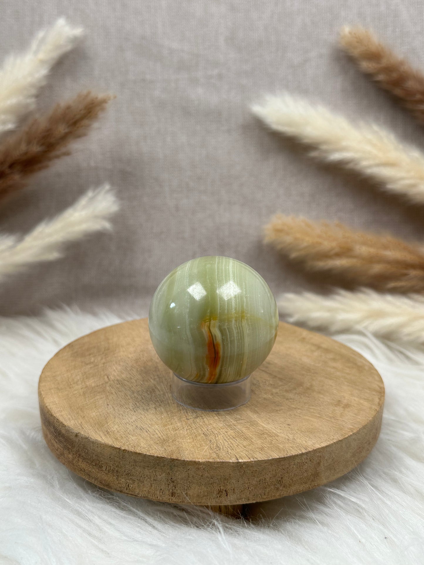 Onyx-Marmor Kugel (1)
