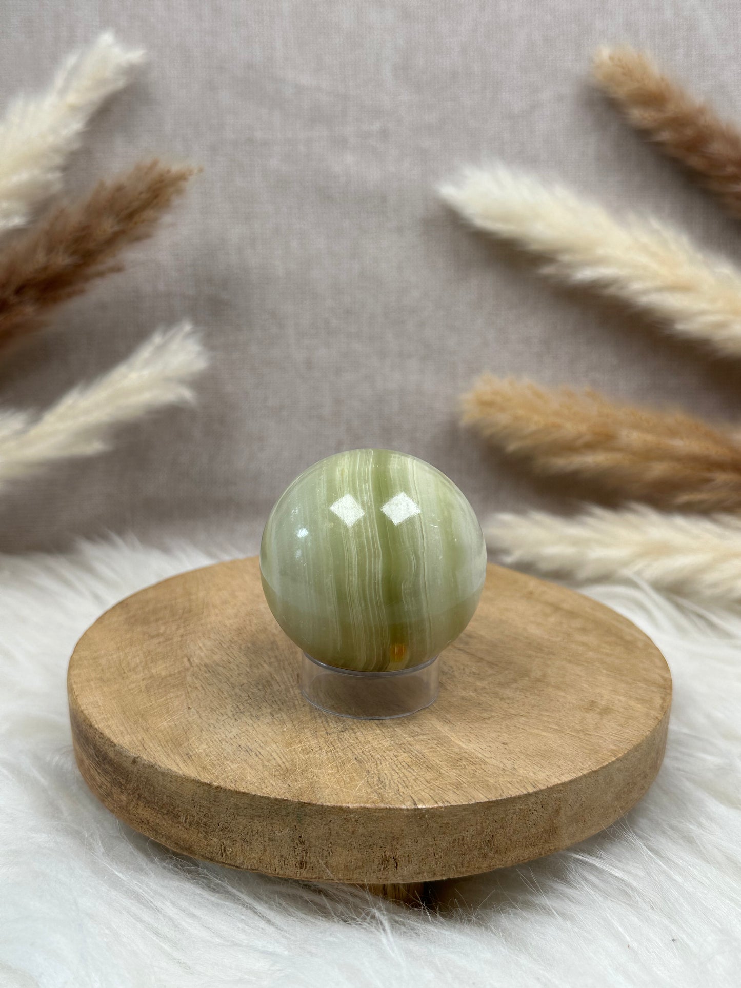 Onyx-Marmor Kugel (1)