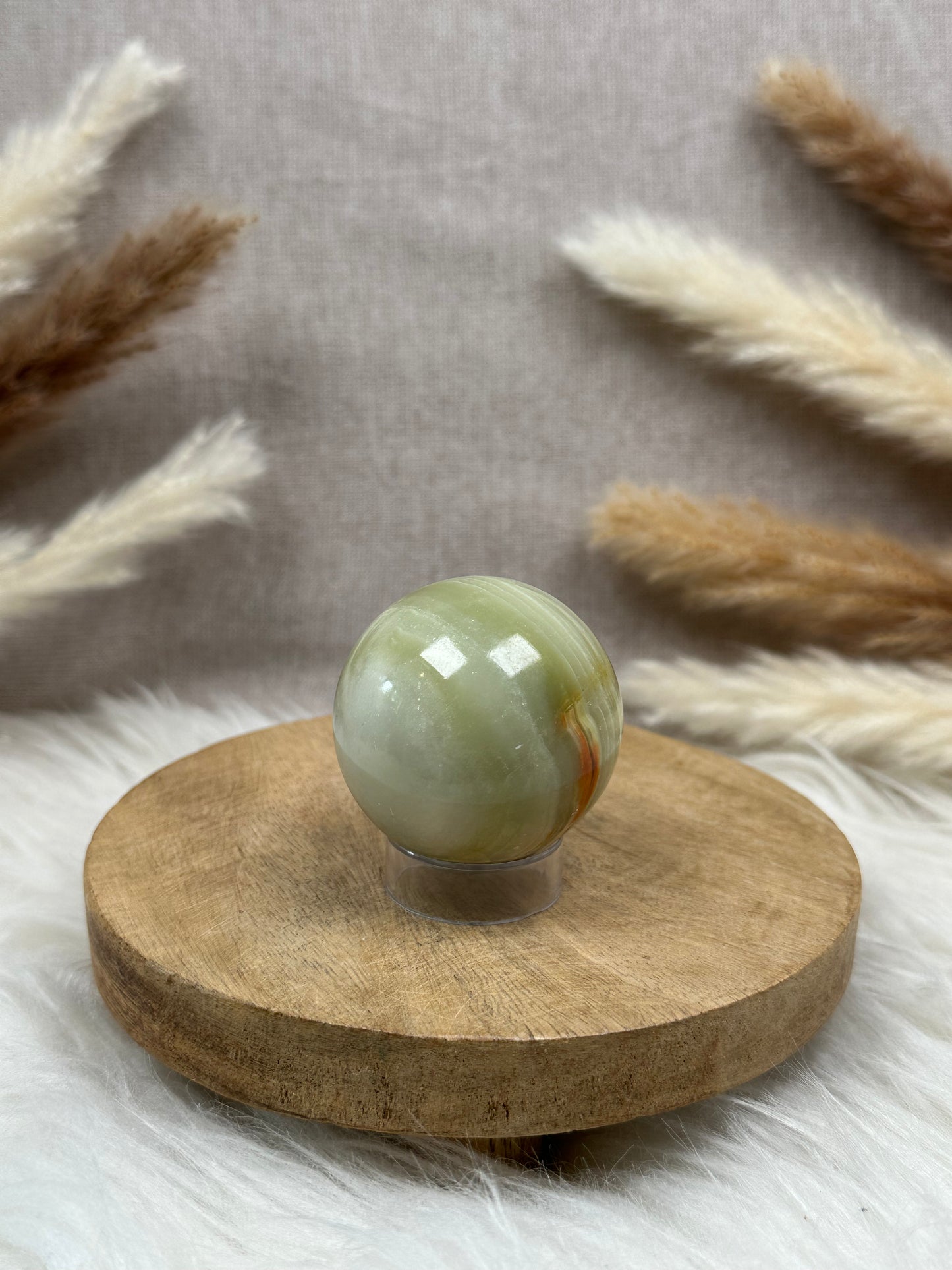 Onyx-Marmor Kugel (1)