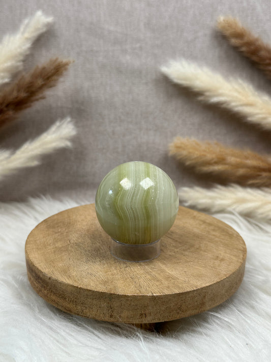 Onyx-Marmor Kugel (2)