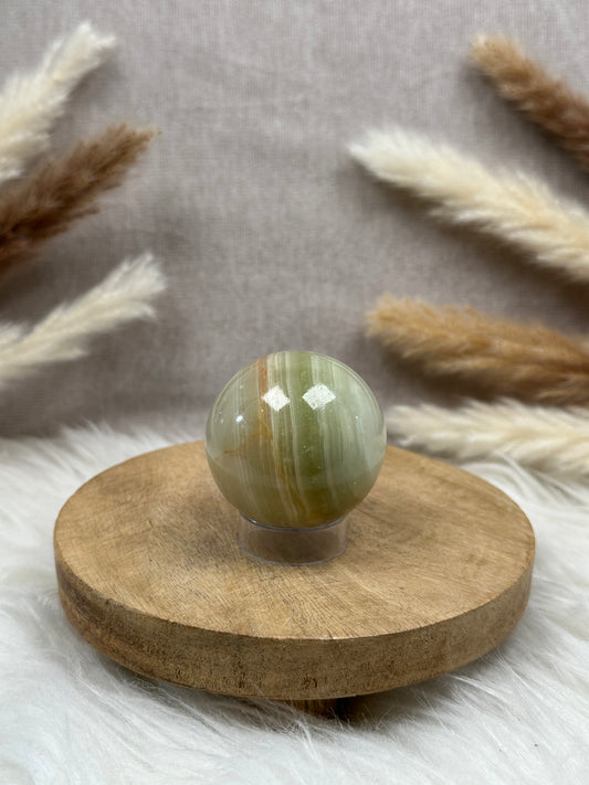 Onyx-Marmor Kugel (3)